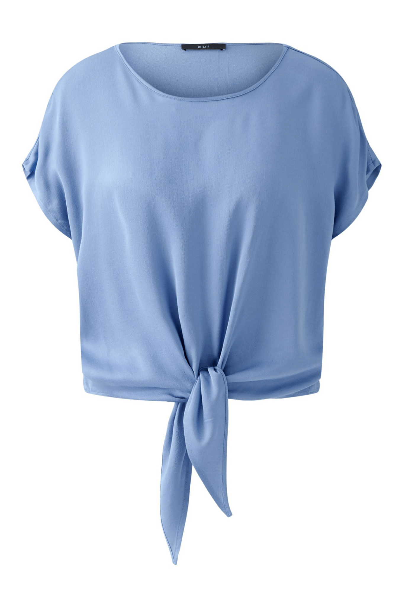 Oui 93412 Ocean Blue Blouse - Dotique