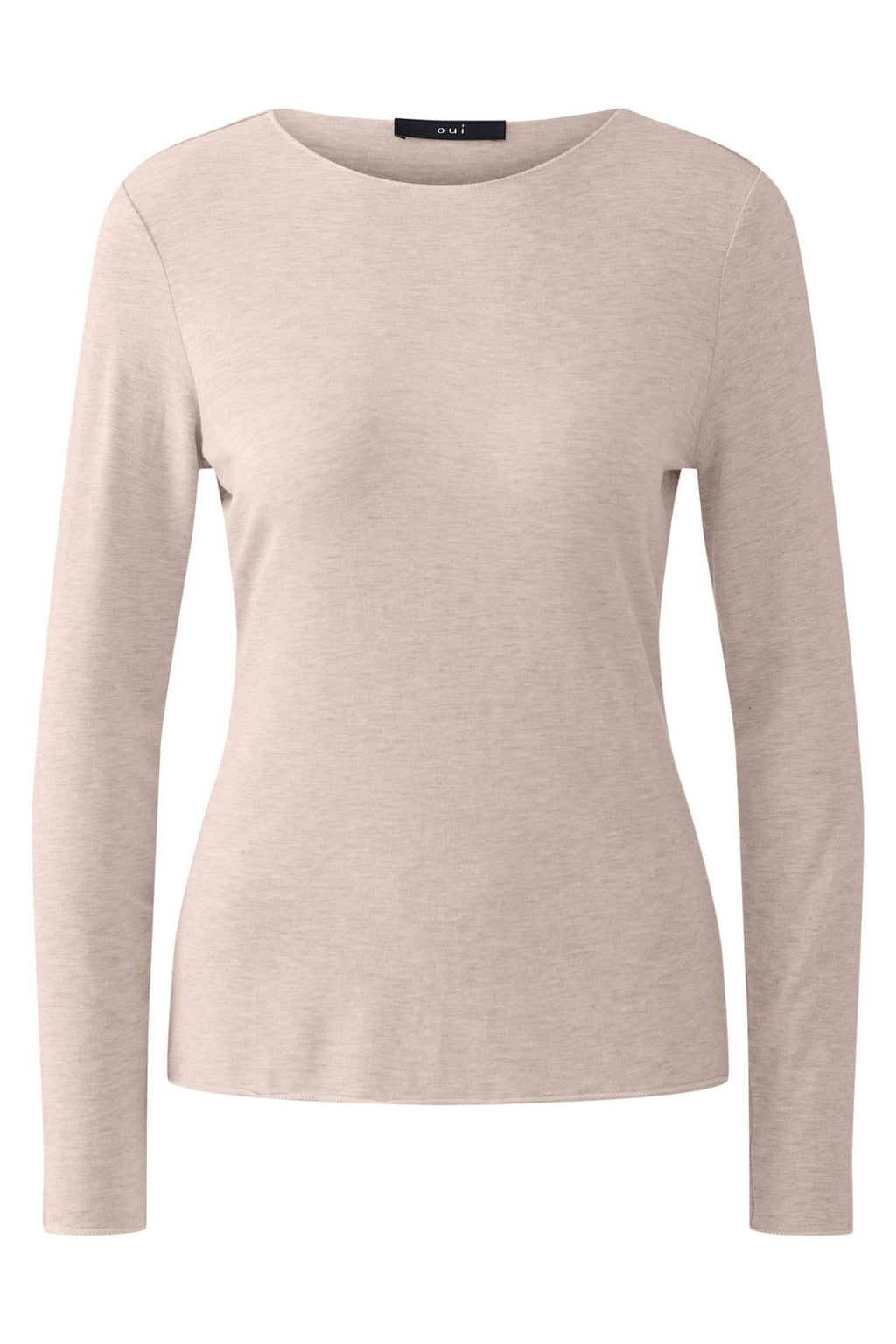 Oui 95478 Sepia Rose Pink 3034 Long Sleeve T-Shirt - Dotique - Oui