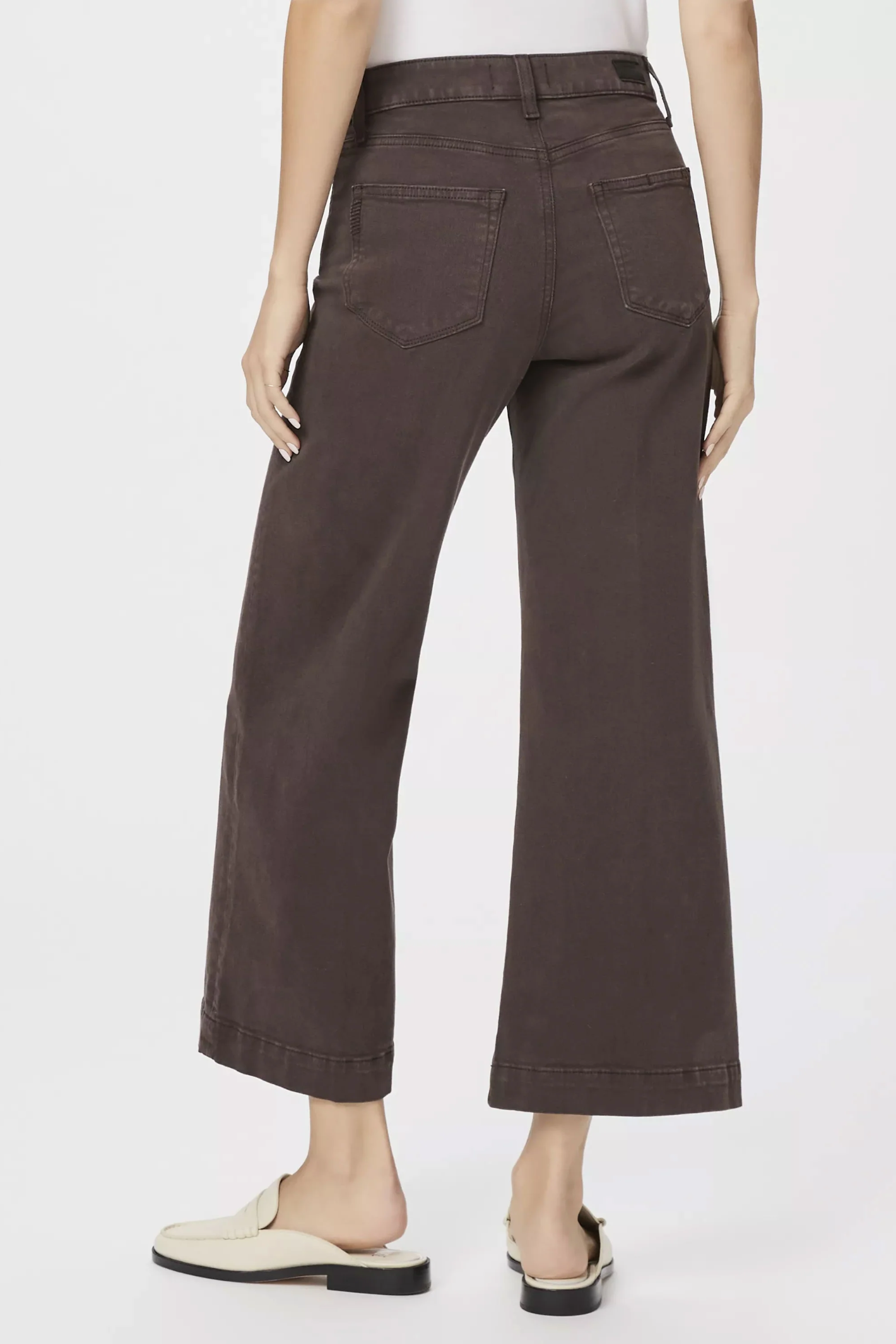PAIGE Anessa wide-leg jeans in Rich Chocolate – Dotique