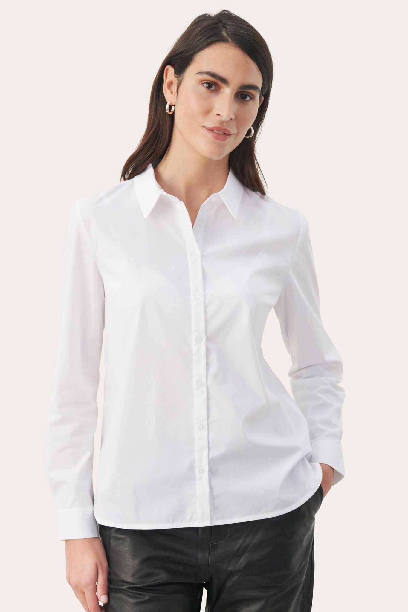 Part Two 30301085 BiminiPW Shirt Bright White - Dotique