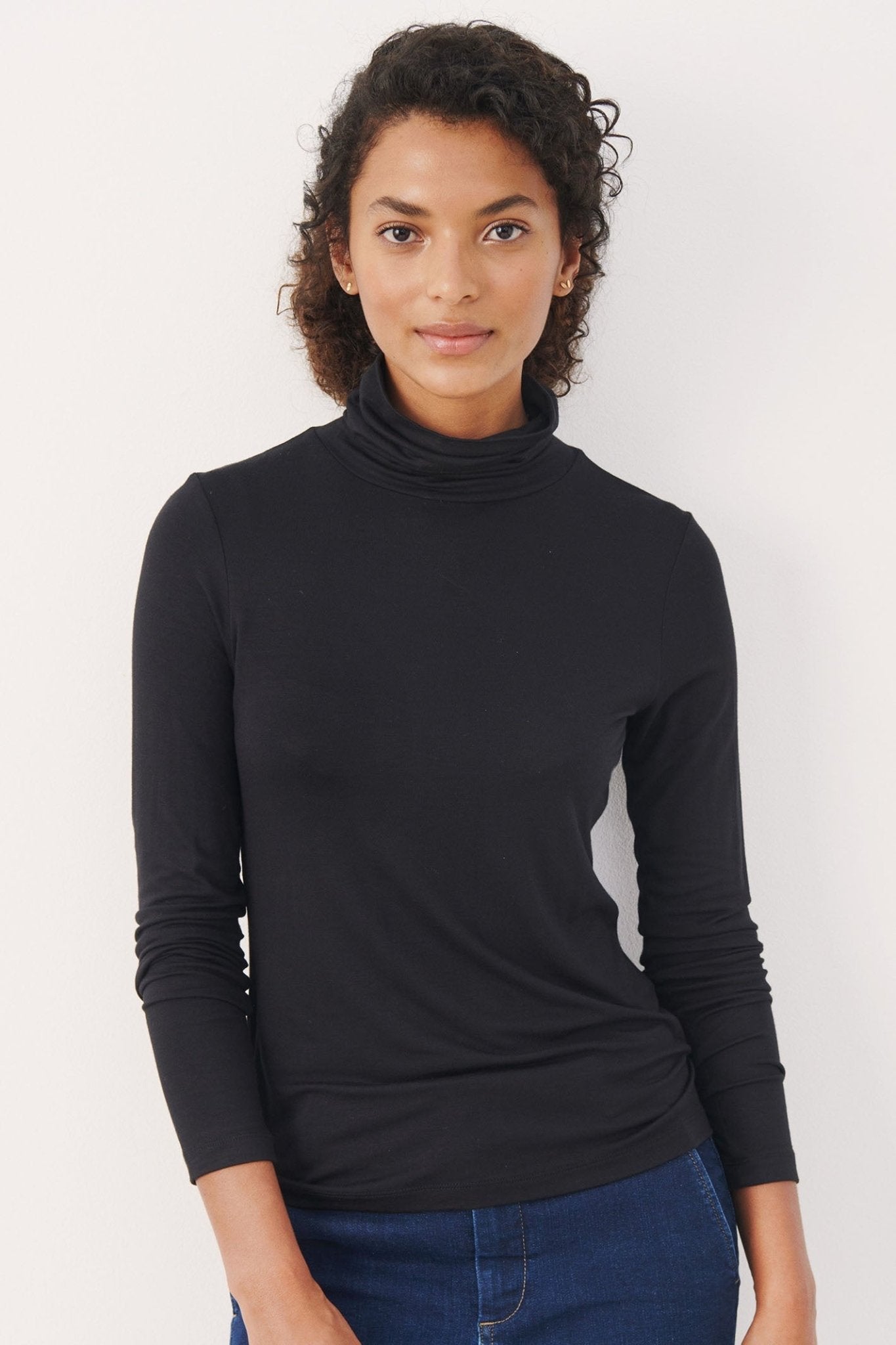 Part Two 30305503 EfinasPW Long Sleeve T-Shirt Dark Navy - Dotique - Part Two