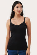 Part Two 30307365 HyddaPW Vest Top Black - Dotique - Part Two