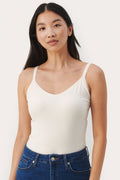 Part Two 30307365 HyddaPW Vest Top Whitecap Gray - Dotique - Part Two