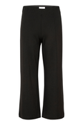 Part Two IlissaPW PA Trousers in Dark Black – slim fit stretch trousers with comfortable viscose blend available at Dotique
