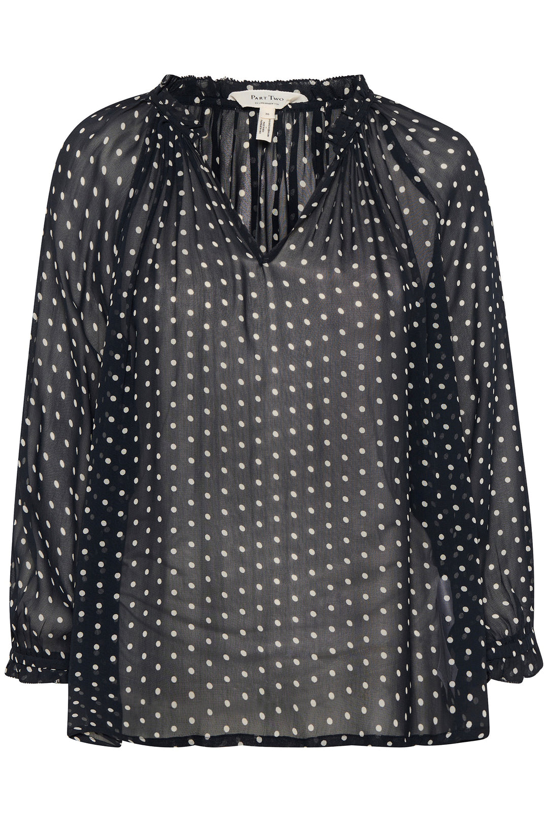 Part Two 30308415 Elsia Polka Dot Blouse - Dotique