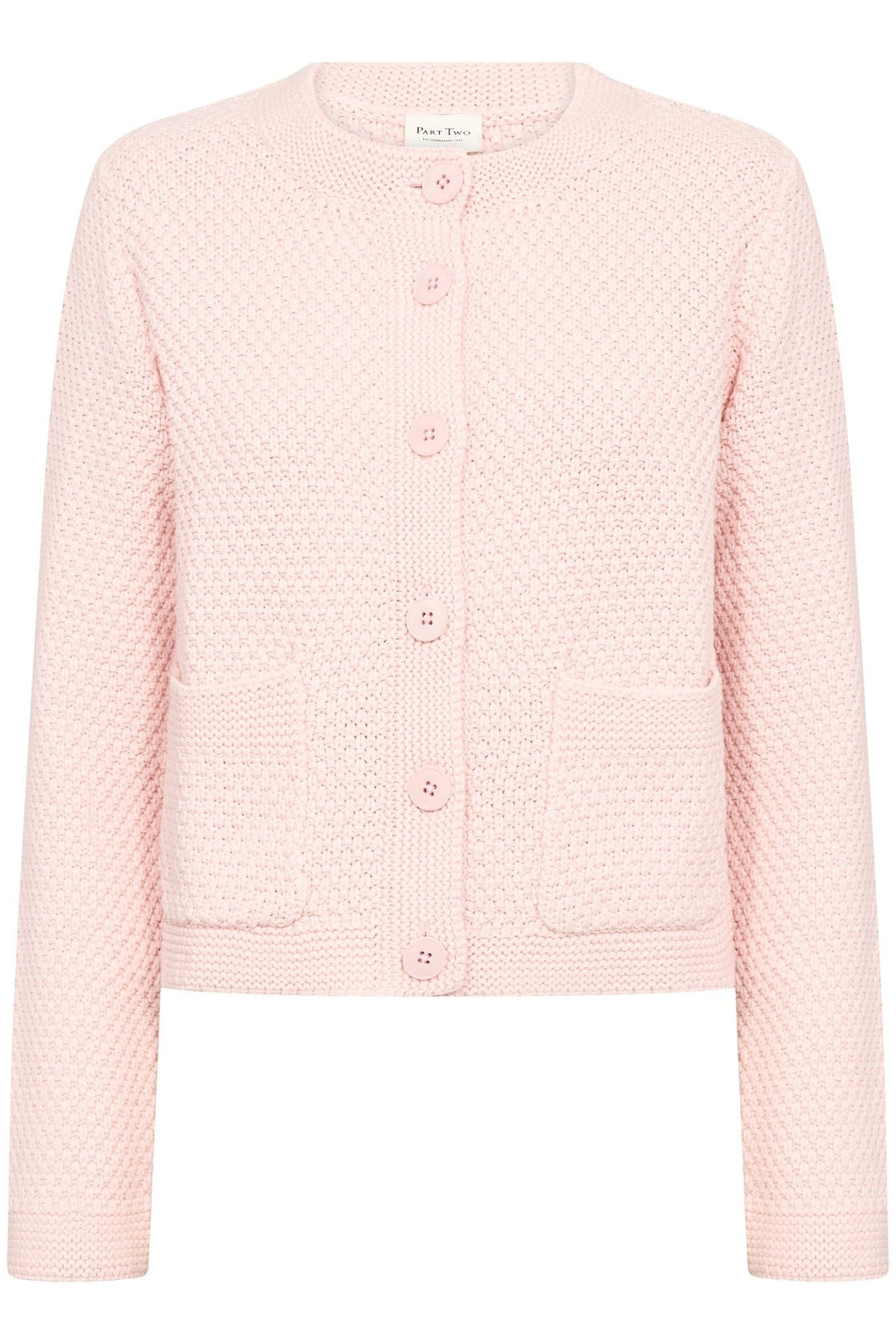 Part Two 30308520 ElmiePW Cardigan Lotus Pink - Dotique