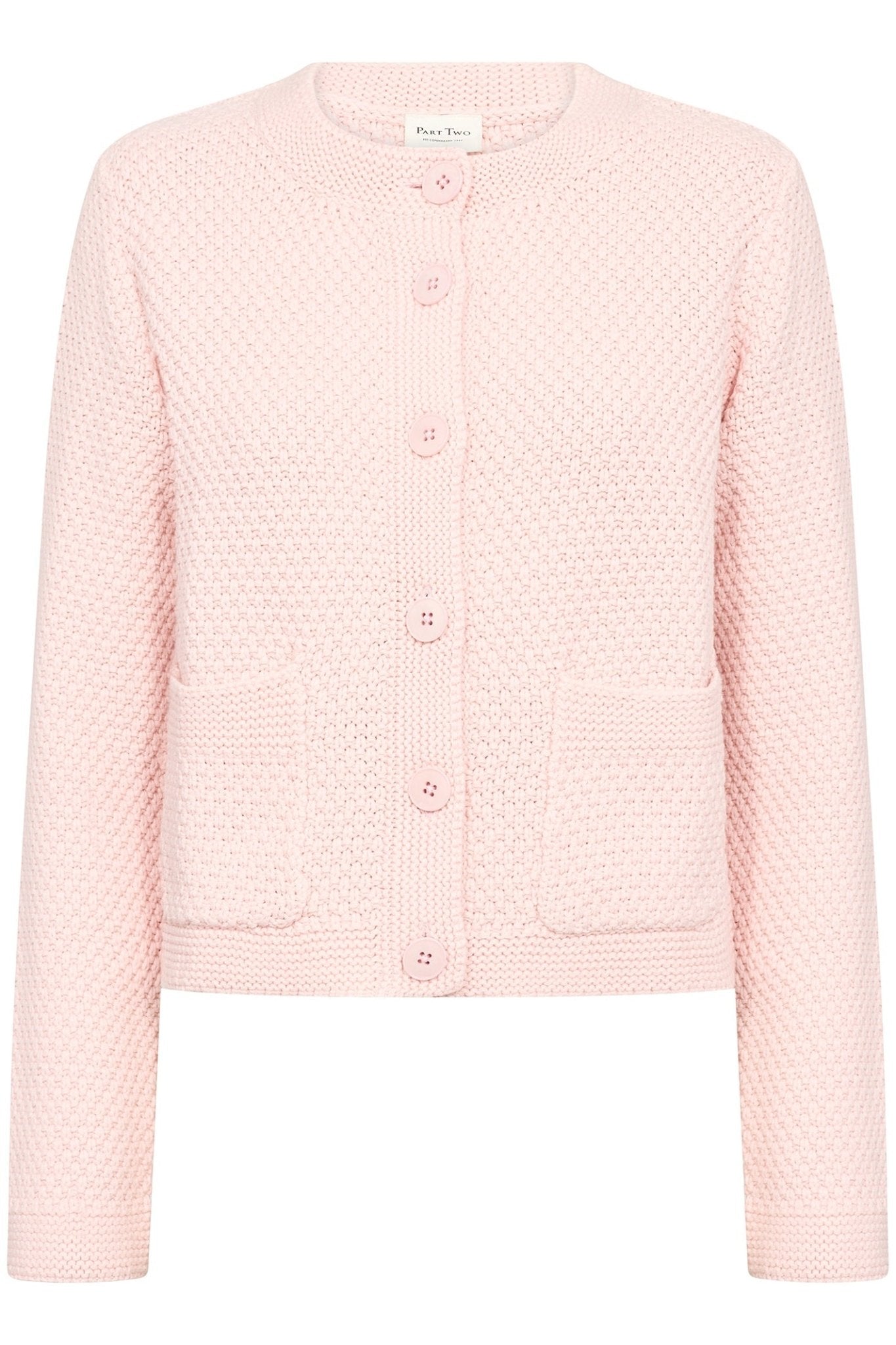Part Two 30308520 ElmiePW Cardigan Lotus Pink - Dotique