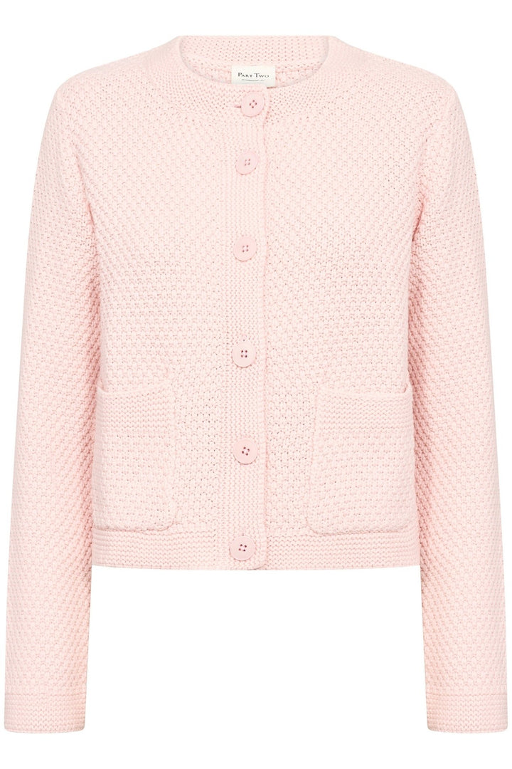 Part Two 30308520 ElmiePW Cardigan Lotus Pink - Dotique