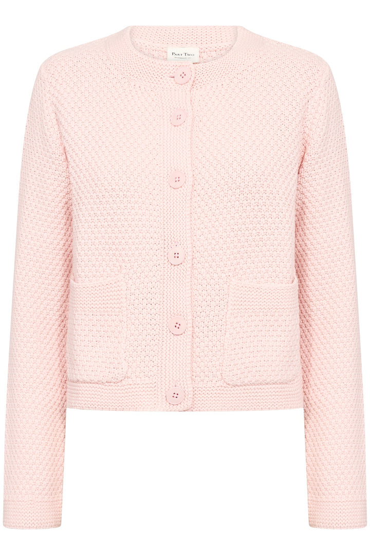 Part Two 30308520 ElmiePW Cardigan Lotus Pink - Dotique