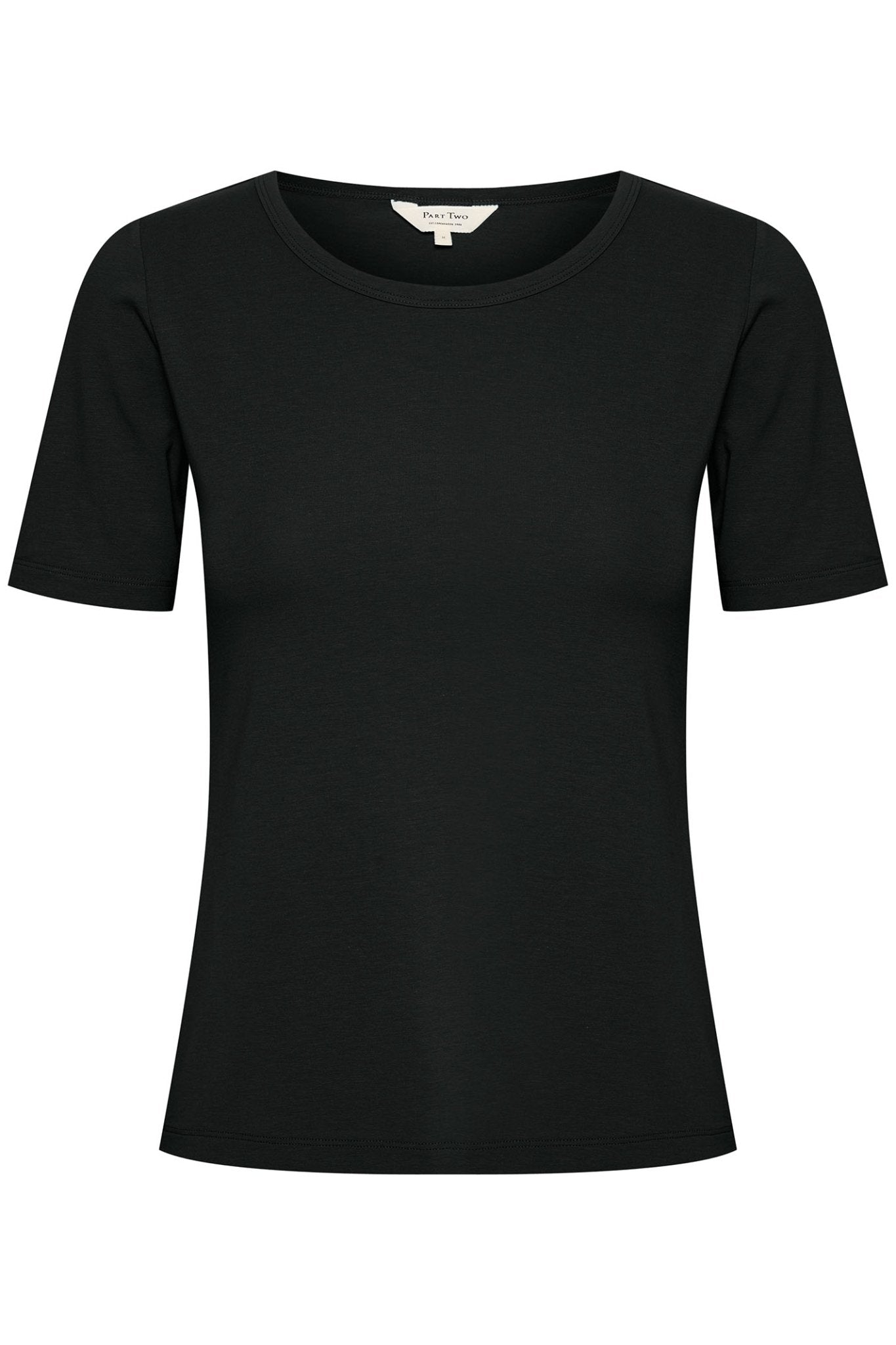 Part Two 30308562 EamajaPW TS Black T-Shirt - Dotique