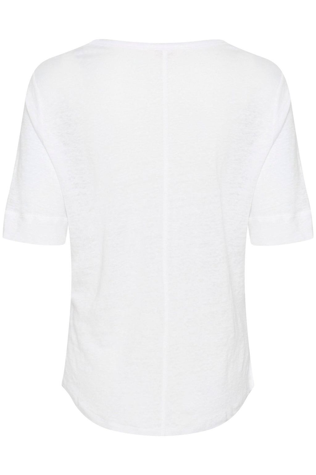 Part Two 30308736 CurliesPW TS Bright White V-Neck T-Shirt - Dotique