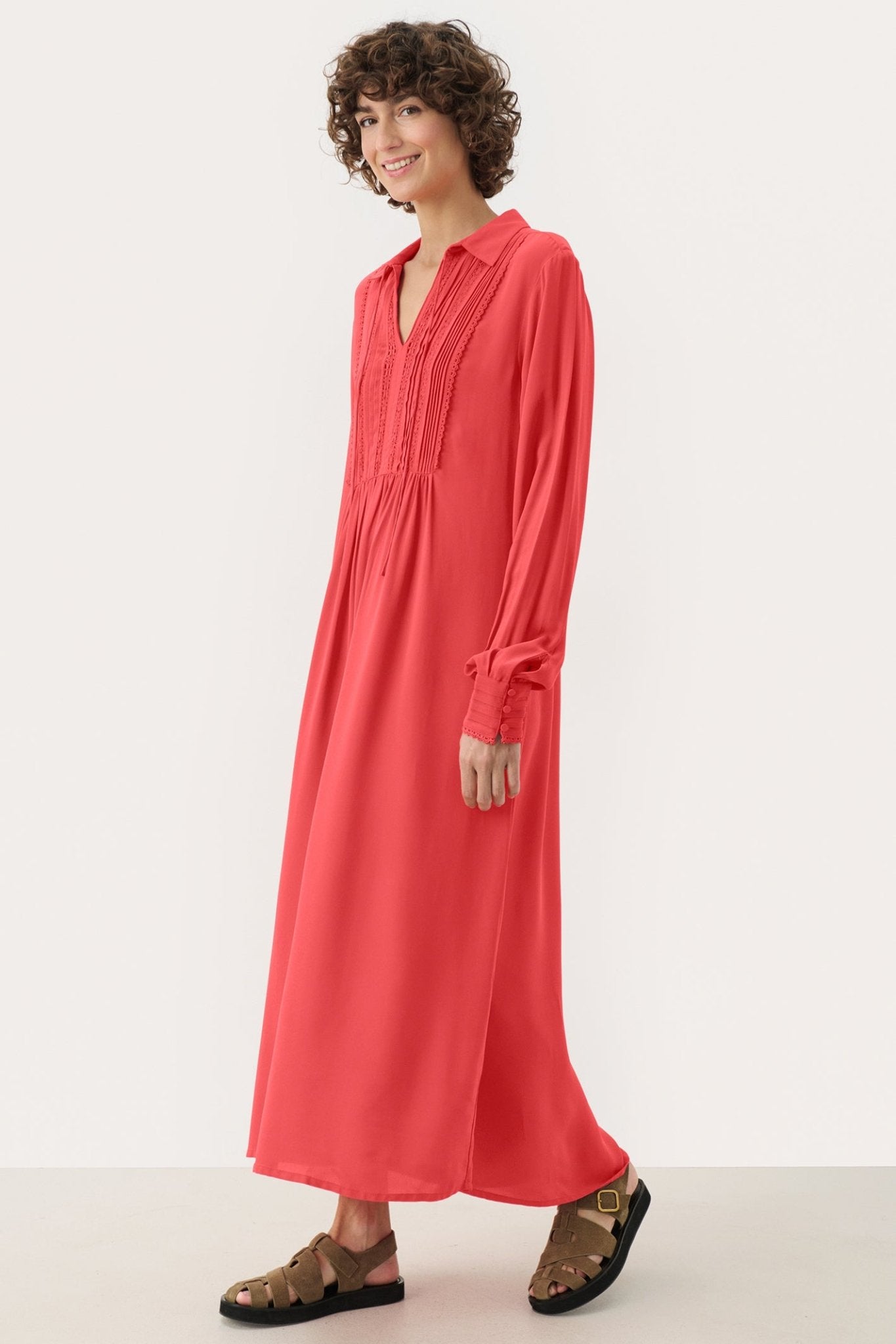 Part Two 30309442 NannaliPW Dress Bittersweet Red – Dotique