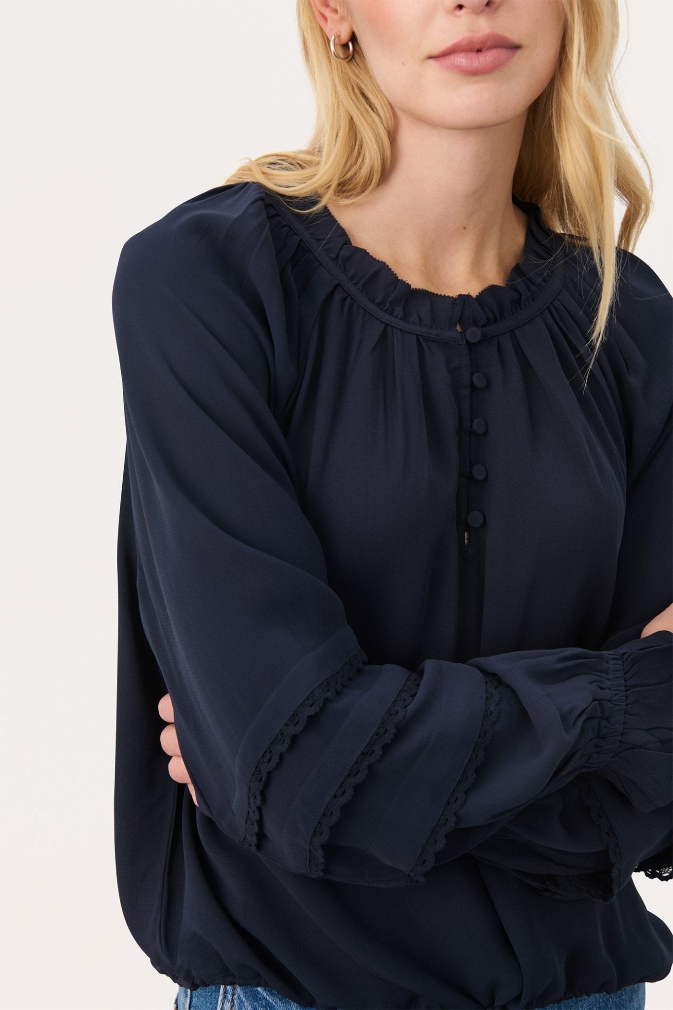 Part Two 30309490 NarachaPW Long Sleeve Blouse After Midnight - Dotique