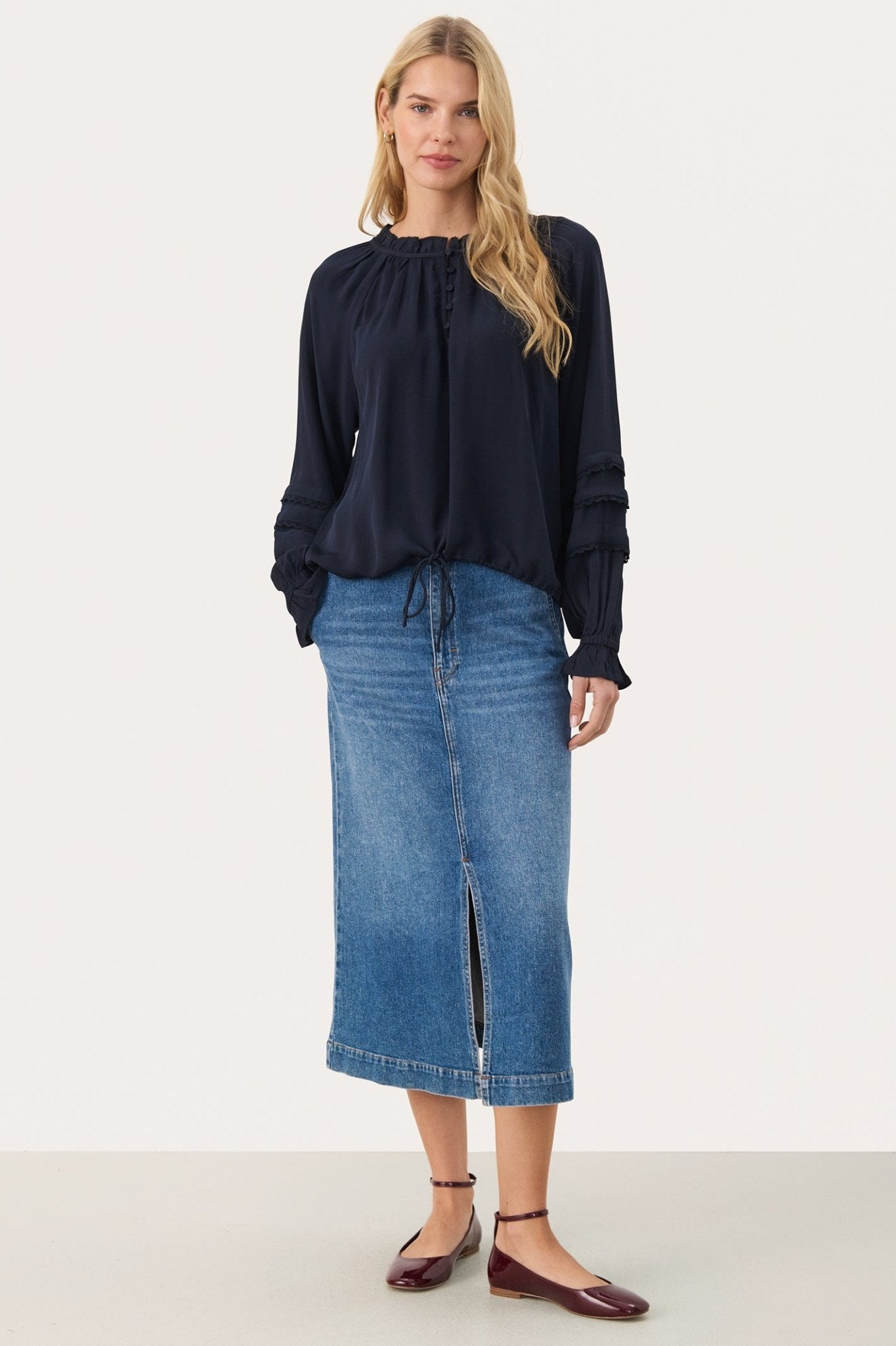 Part Two 30309490 NarachaPW Long Sleeve Blouse After Midnight - Dotique