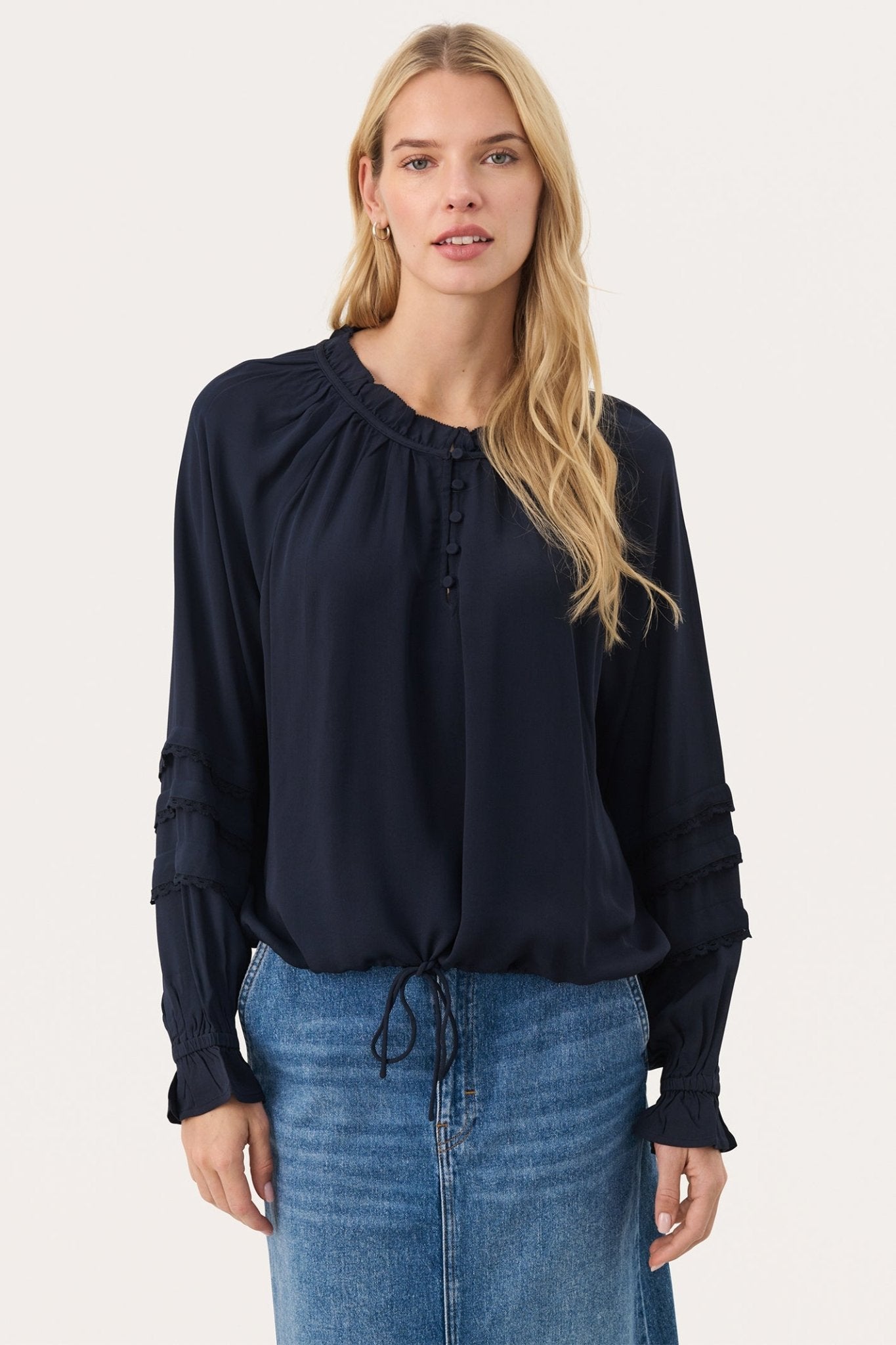 Part Two 30309490 NarachaPW Long Sleeve Blouse After Midnight - Dotique
