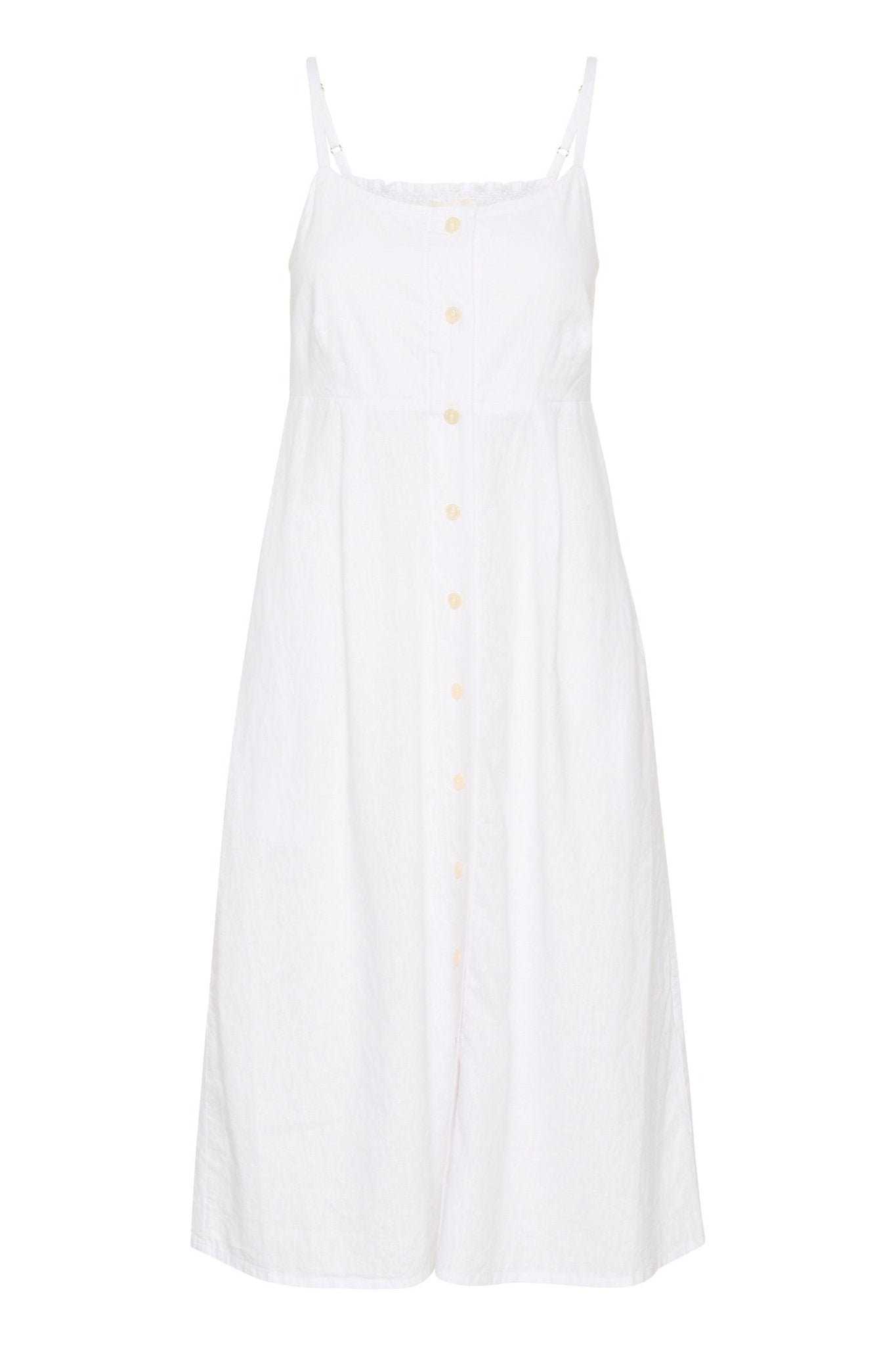 Part Two 30309615 ReysaPW Linen Dress Bright White - Dotique