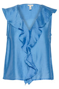 Part Two 30309642 RuePW Blouse Marina Blue - Dotique