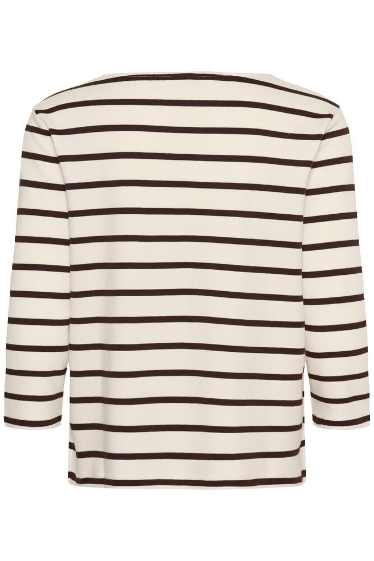 Part Two 30309864 NelaPW Mole Brown Stripe T-shirt