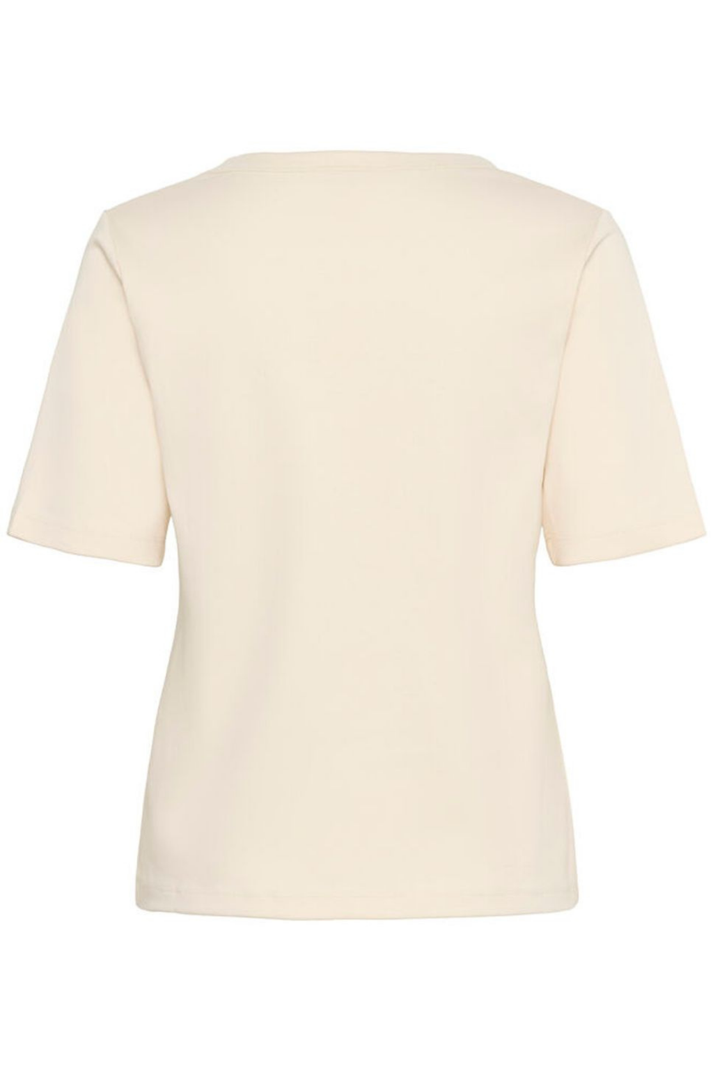 Part Two organic cotton V-neck T-shirt in Whitecap Grey. A clean, classic wardrobe essential with an easy fit. Style it your way. Shop Dotique.