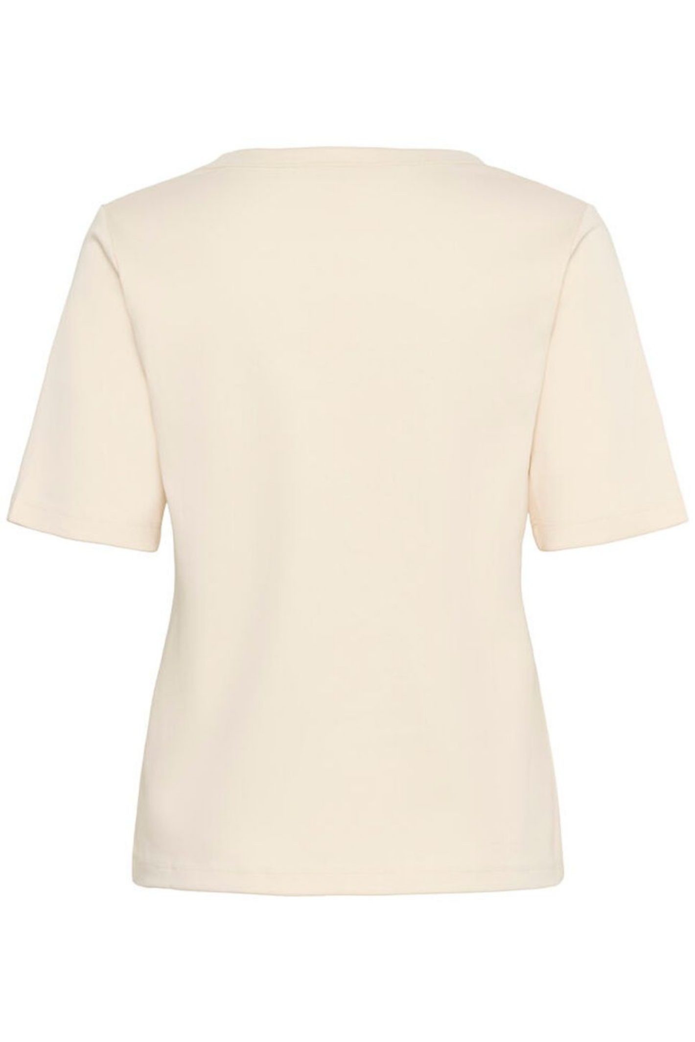 Part Two organic cotton V-neck T-shirt in Whitecap Grey. A clean, classic wardrobe essential with an easy fit. Style it your way. Shop Dotique.