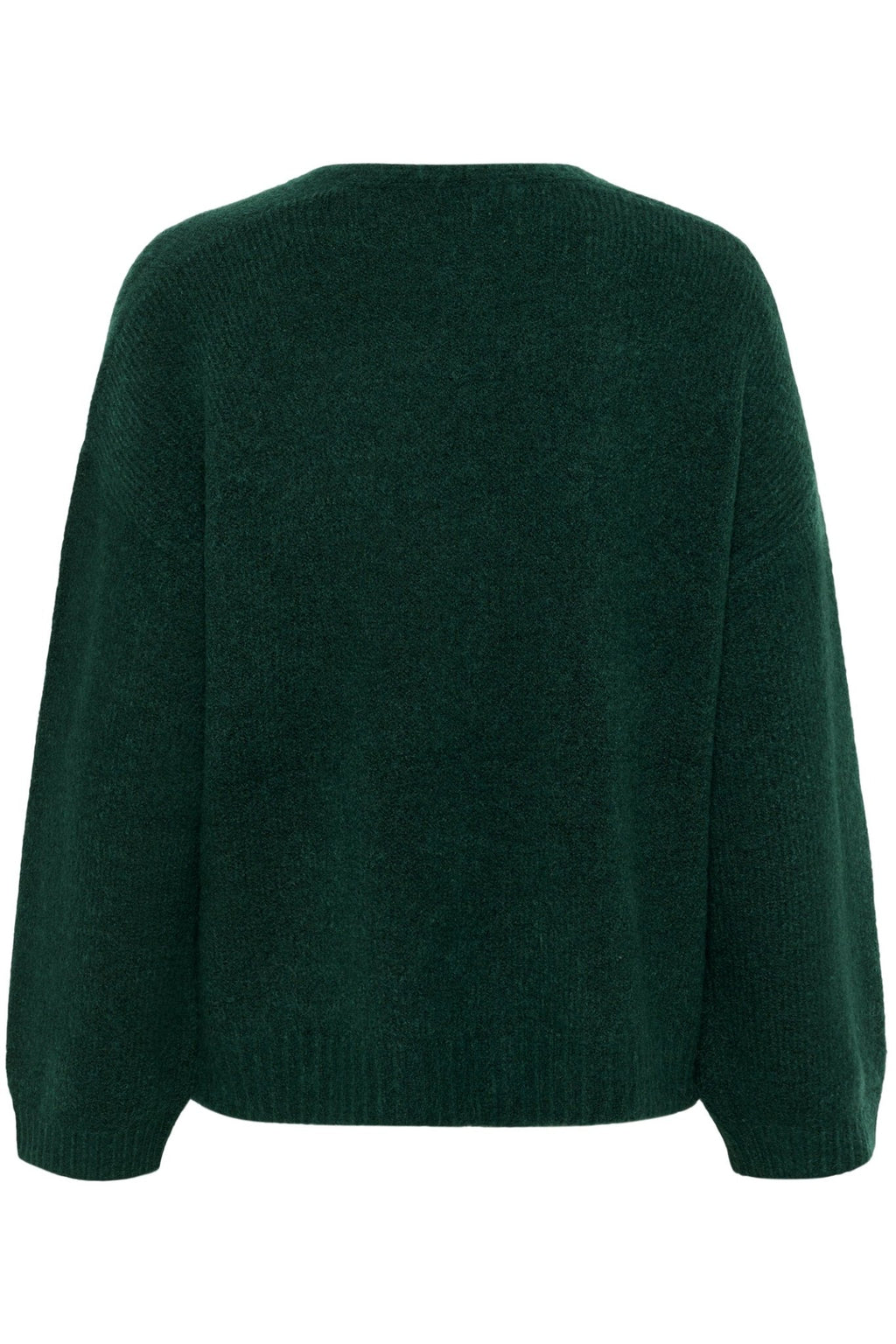 Part Two RastinaPW cardigan in deep sea moss green with open front, available at Dotique