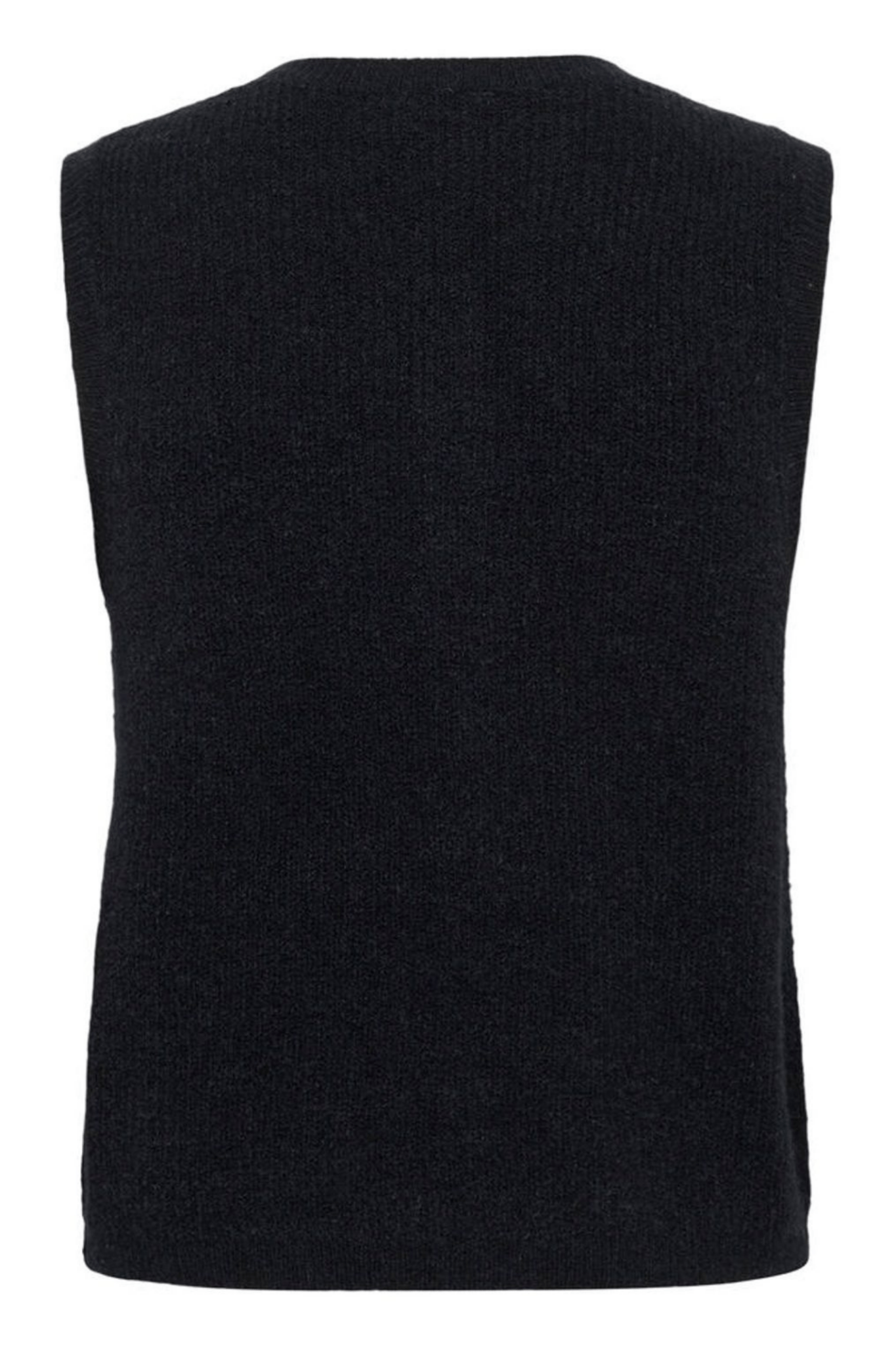 Part Two PimiraPW navy button waistcoat with soft knit texture, available at Dotique

