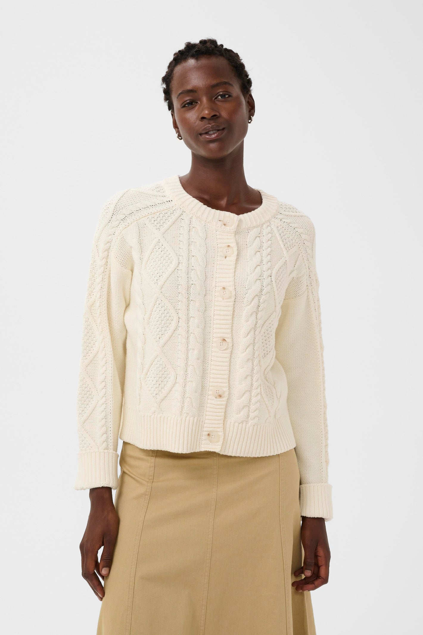 Part Two 30310301 ZayraPW Whisper White Cardigan | Part Two