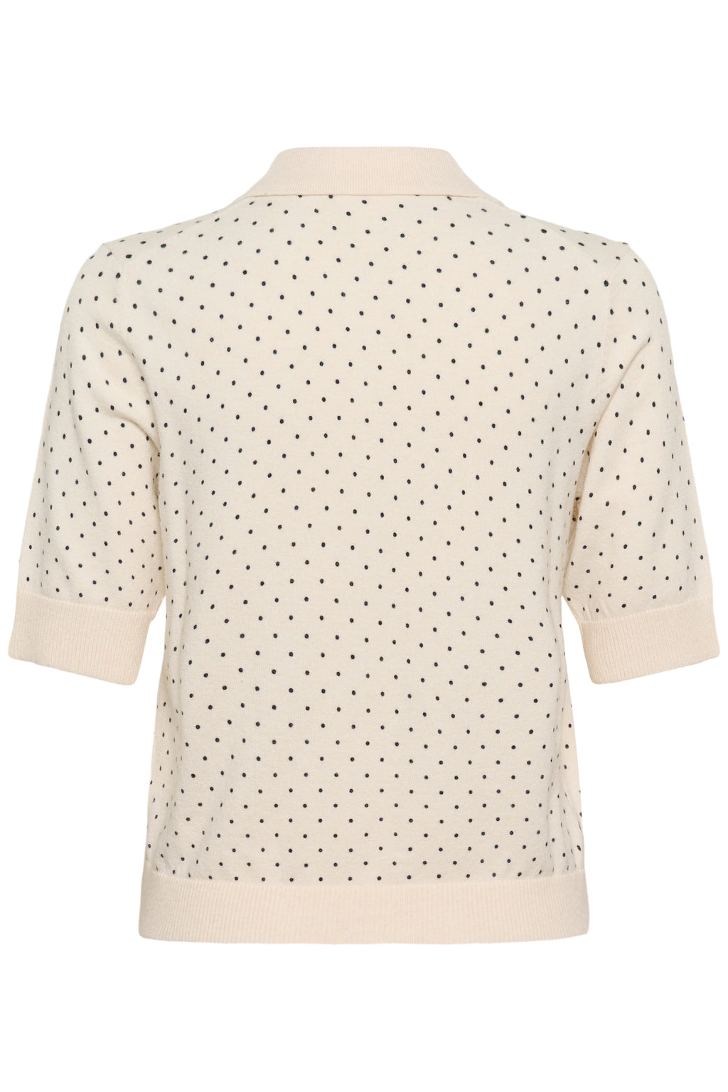 Part Two 30310393 AnettiPW Dark Navy Dot Print Jumper