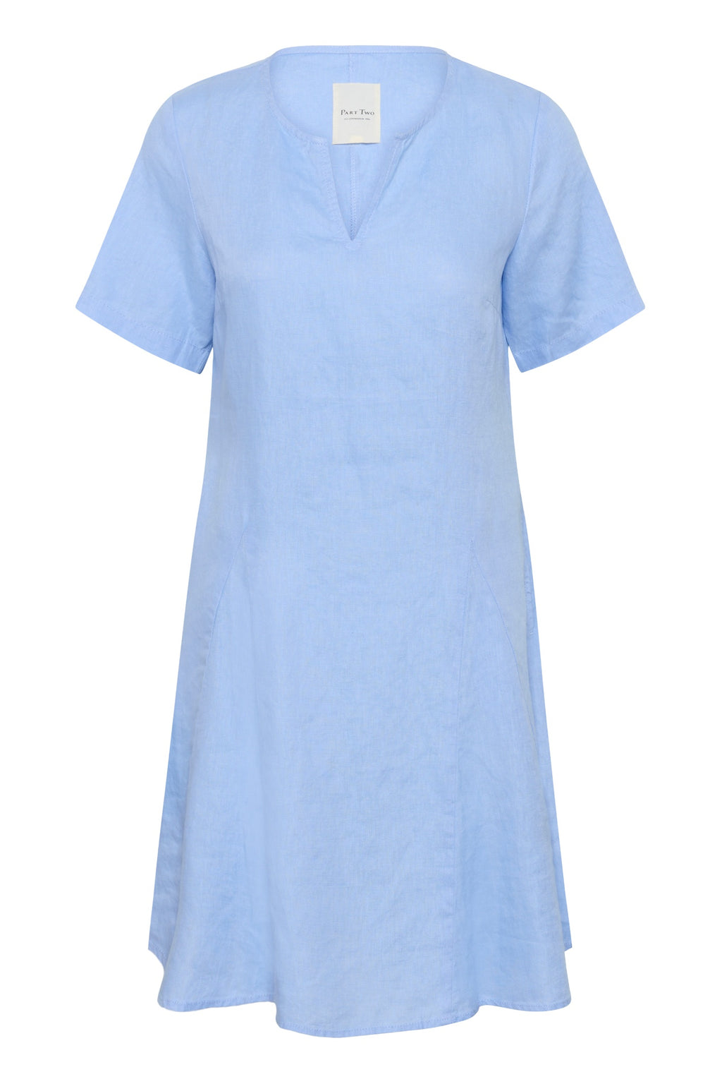 Light blue Part Two 30310476 AminasaPW Serenity Dress by Part Two made from linen, shop Part Two at Dotique