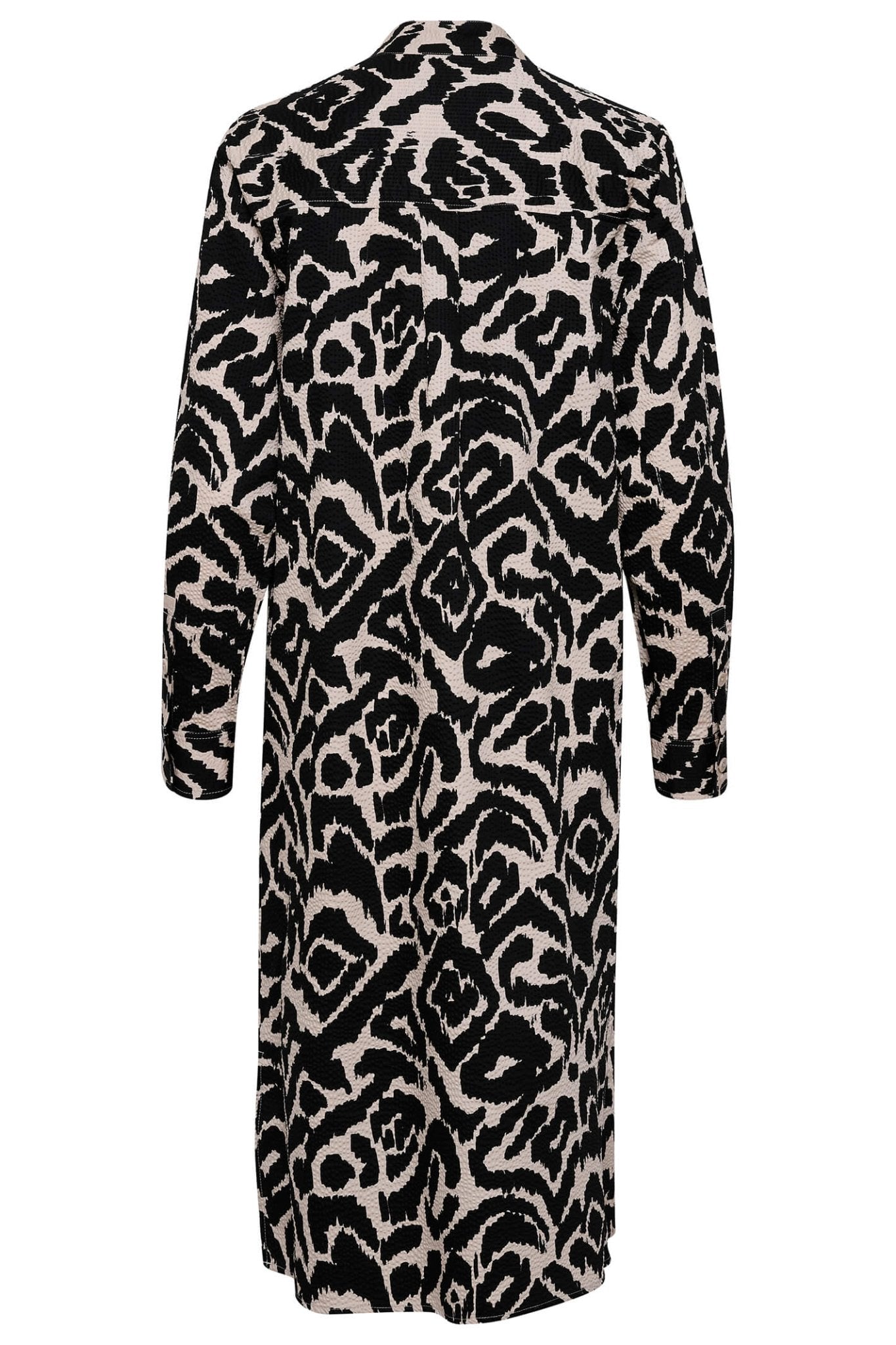 Part Two CassiePW 30307993 Black Blurred Leo Dress - Dotique