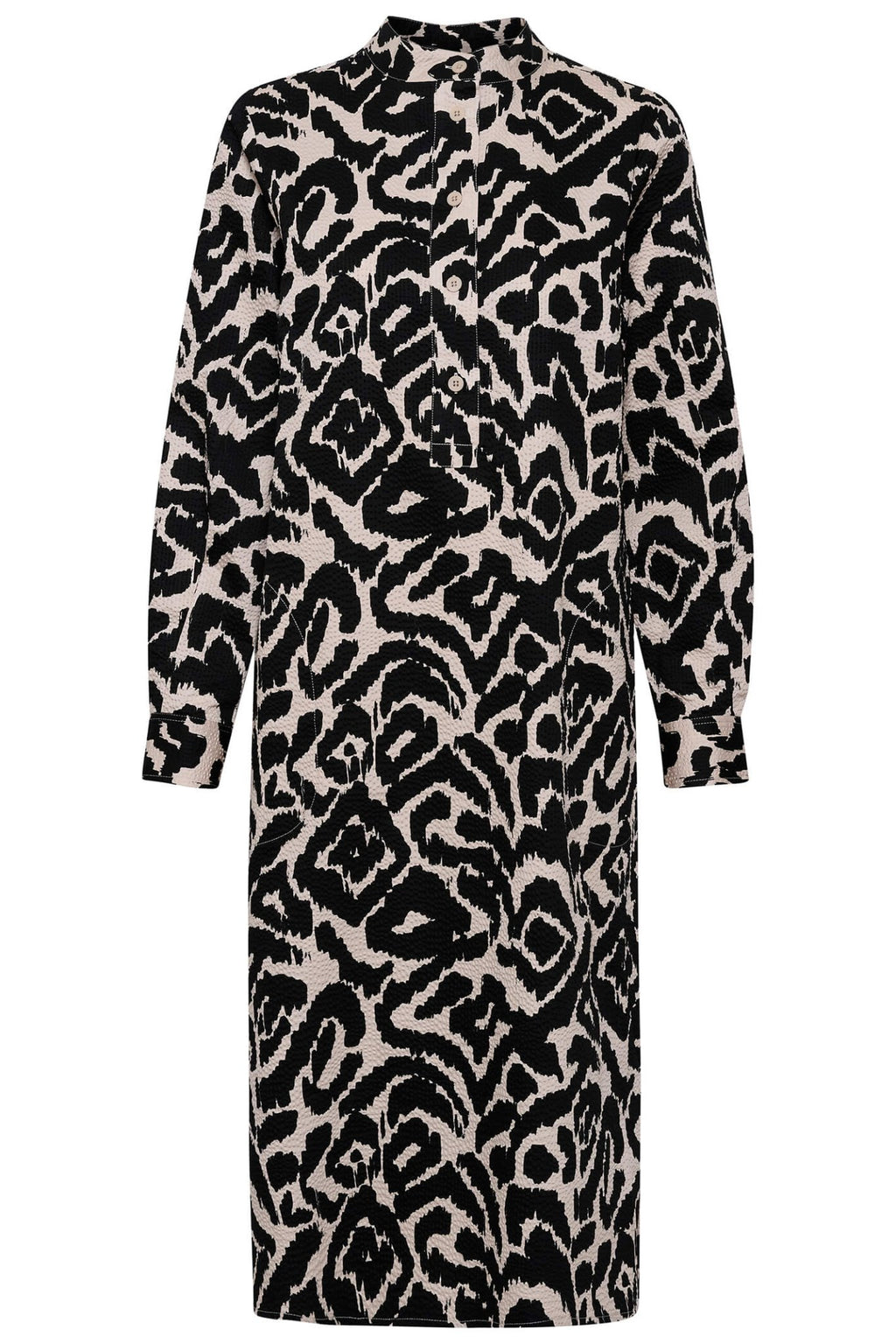 Part Two CassiePW 30307993 Black Blurred Leo Dress - Dotique