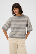 Part Two CerysPW Jumper Grey/French Oak Stripe 30310846