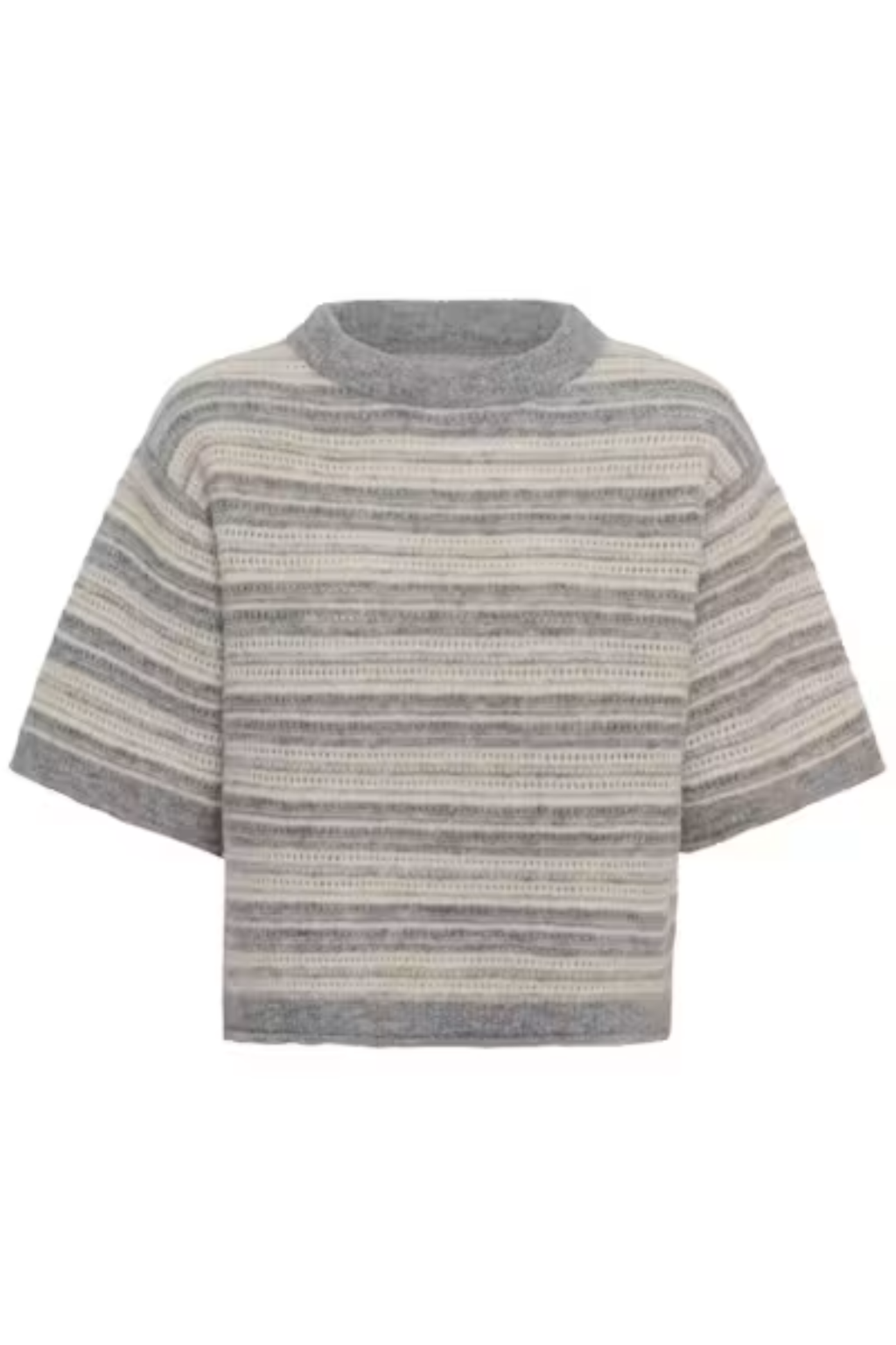Part Two CerysPW Jumper Grey/French Oak Stripe 30310846