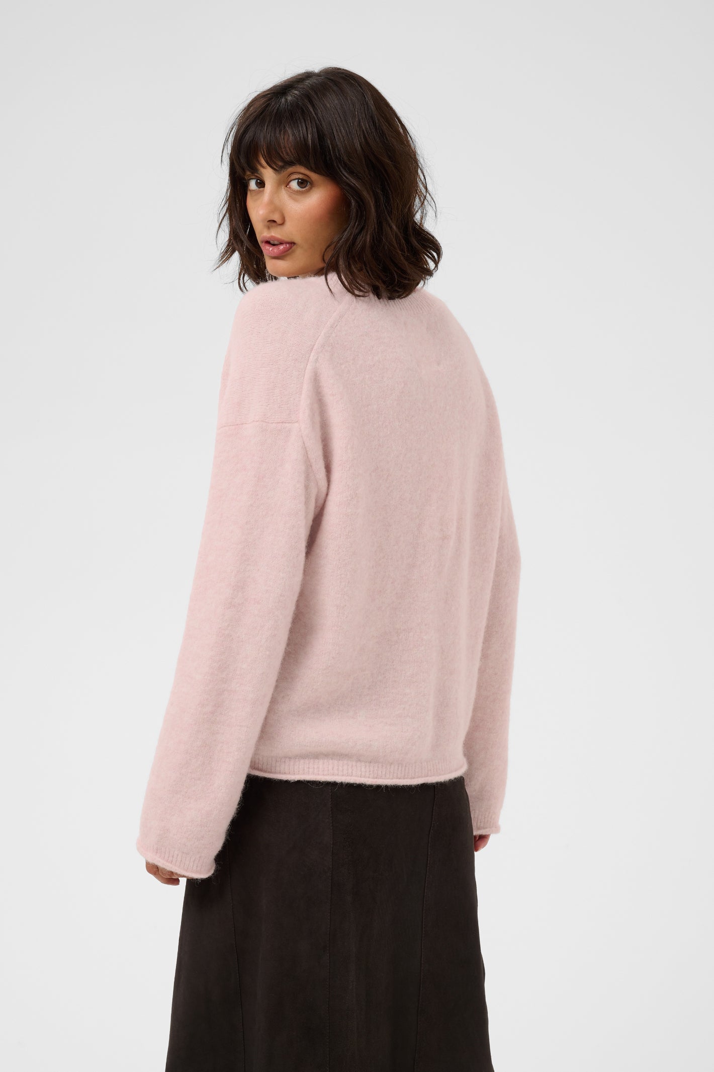 Part Two ChanillaPW Jumper Light Pink Melange 30310842