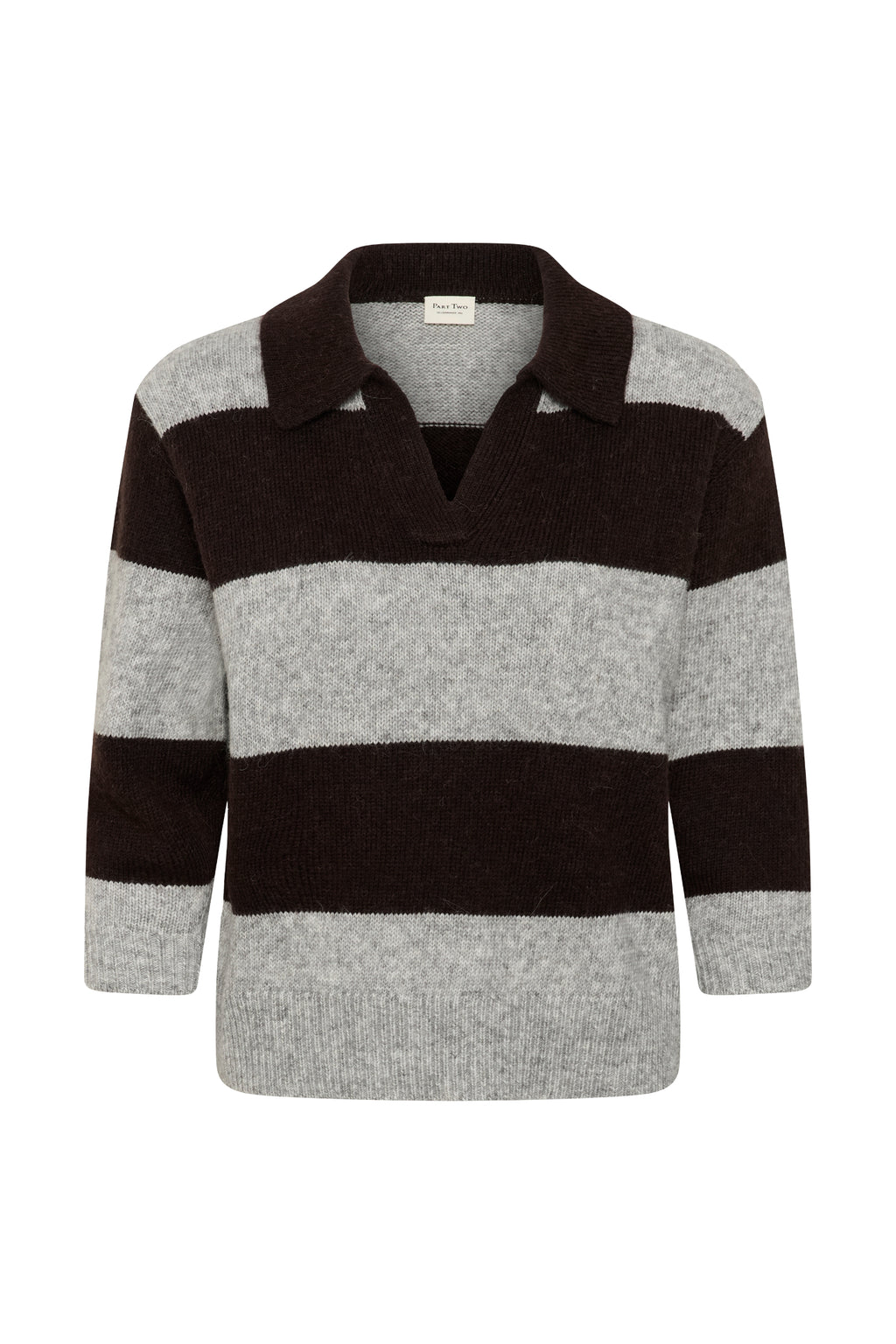 Part Two CharlottPW Jumper Molé/Grey Melange 30310833