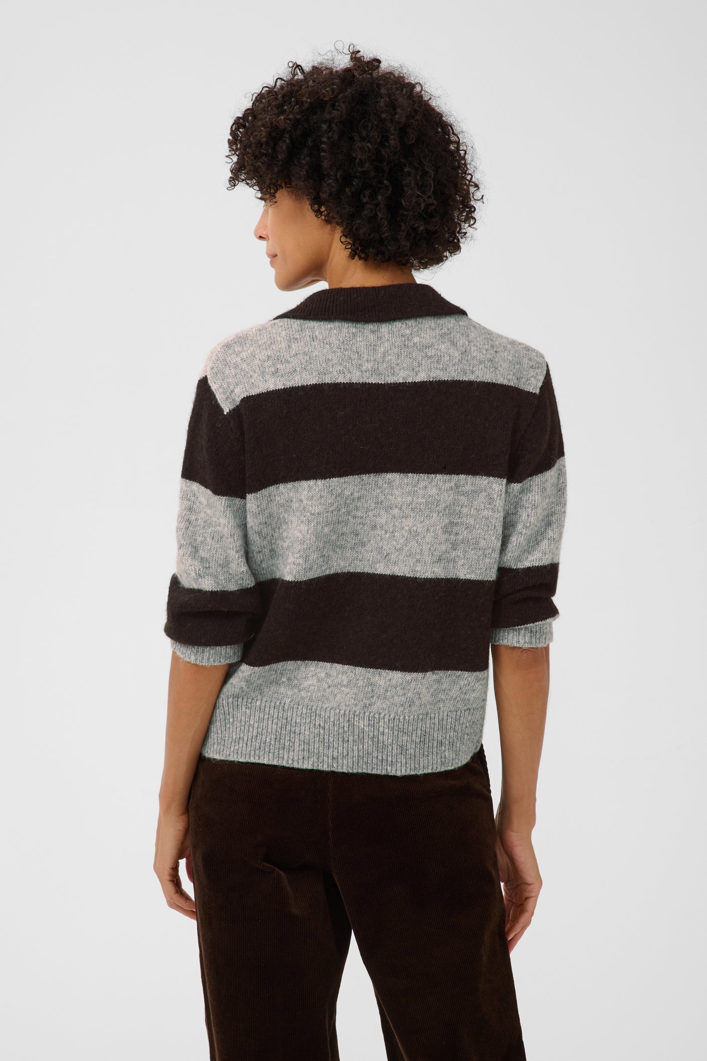 Part Two CharlottPW Jumper Molé/Grey Melange 30310833