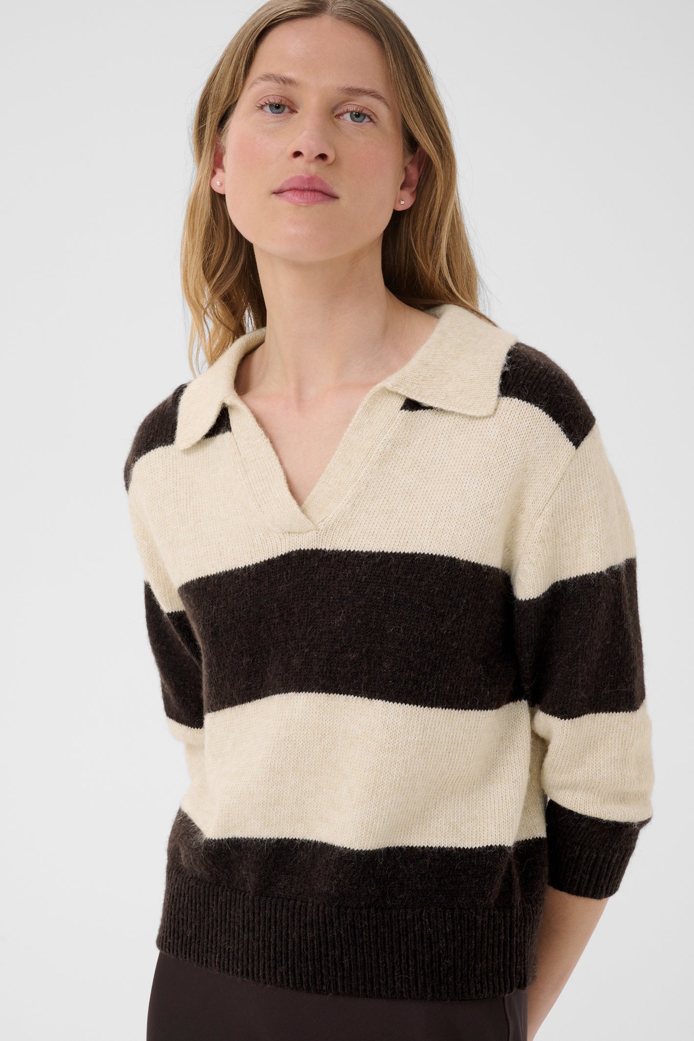 Part Two CharlottPW Jumper Whitecap Gray/Mole 30310833 305382