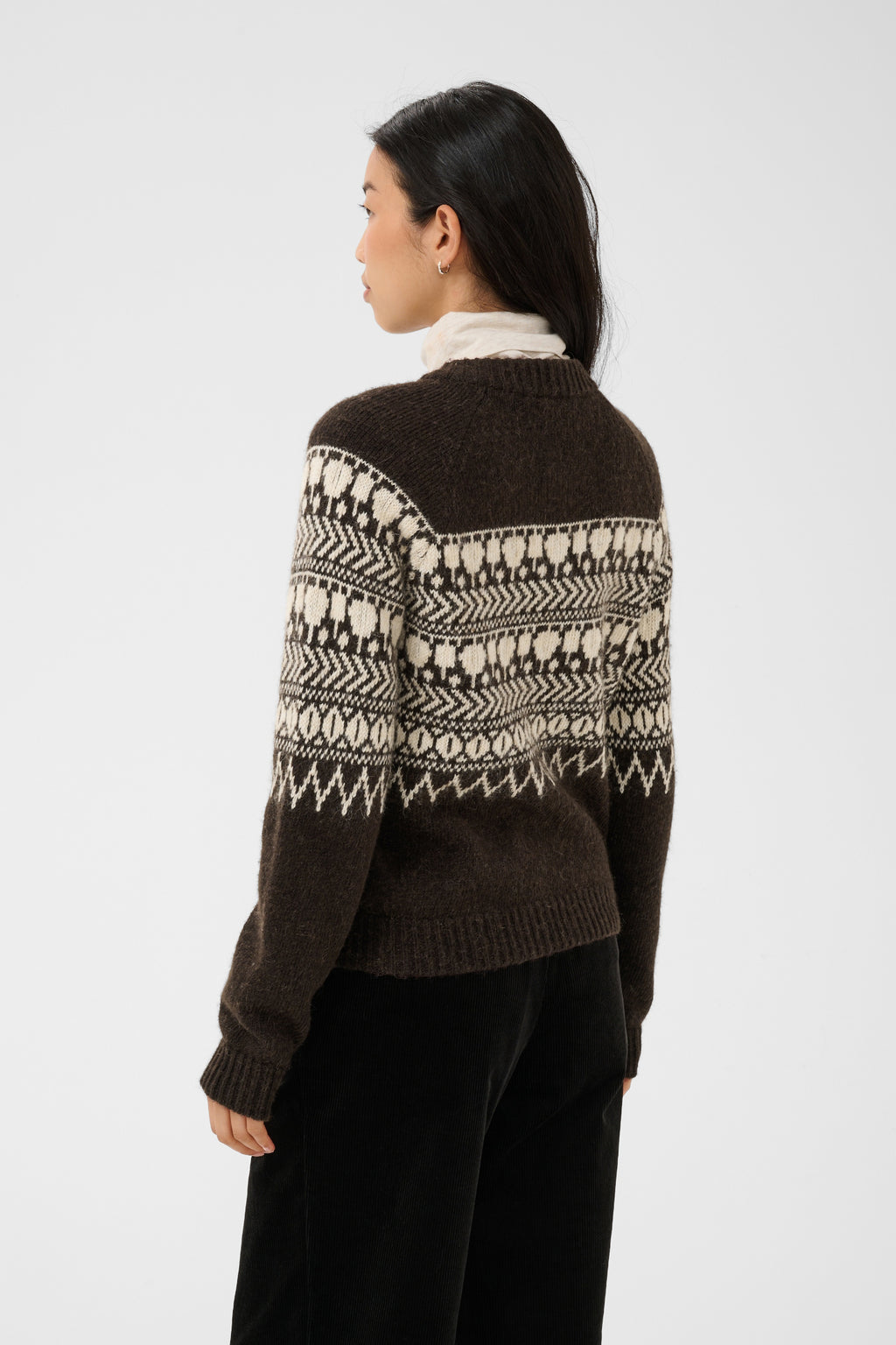 Part Two CharmainePW Mole/Whitcap Jaquart Cardigan 30310832
