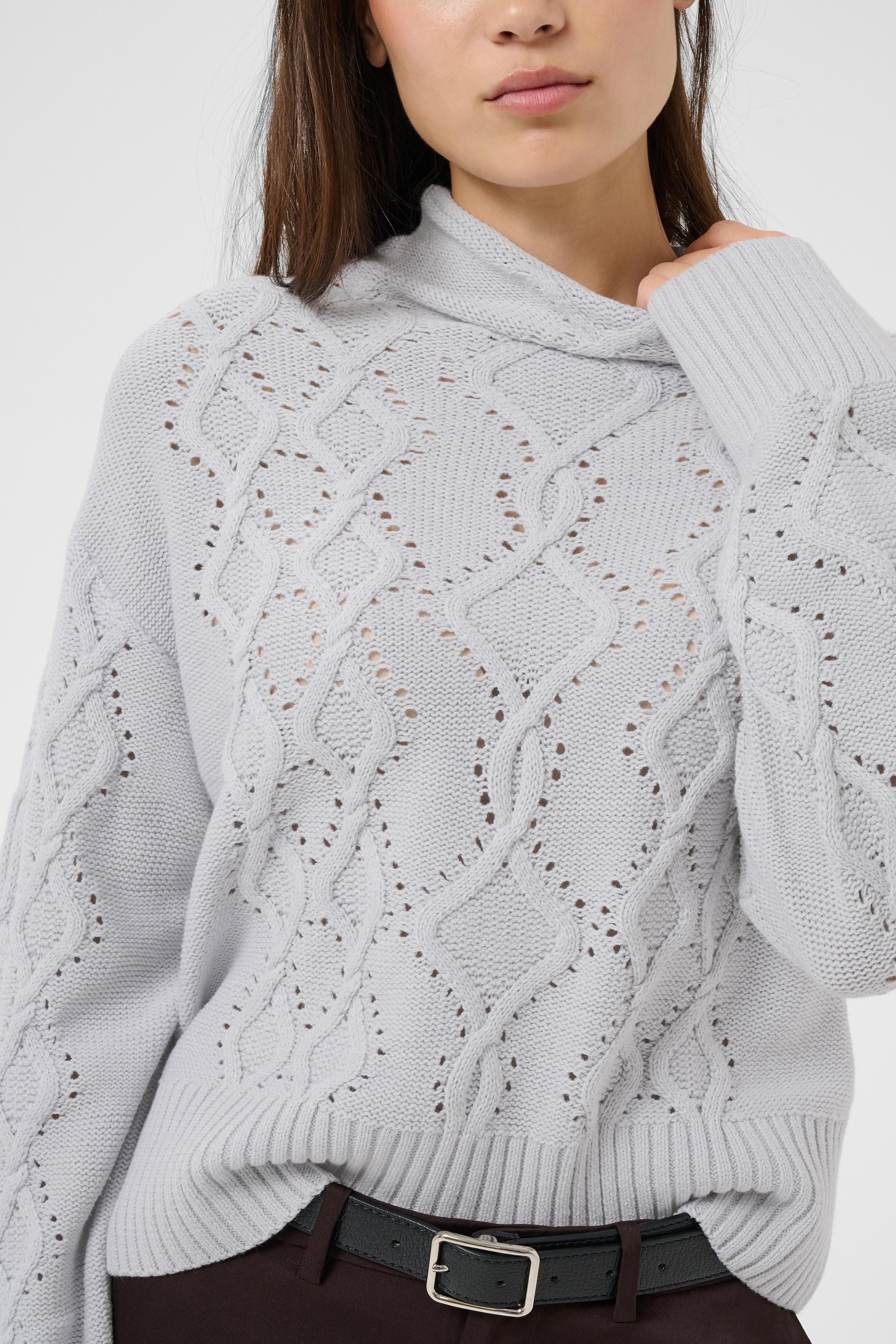 Part Two CharnelPW Jumper Grey Dawn 30310779