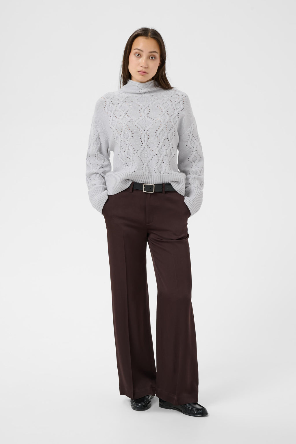 Part Two CharnelPW Jumper Grey Dawn 30310779