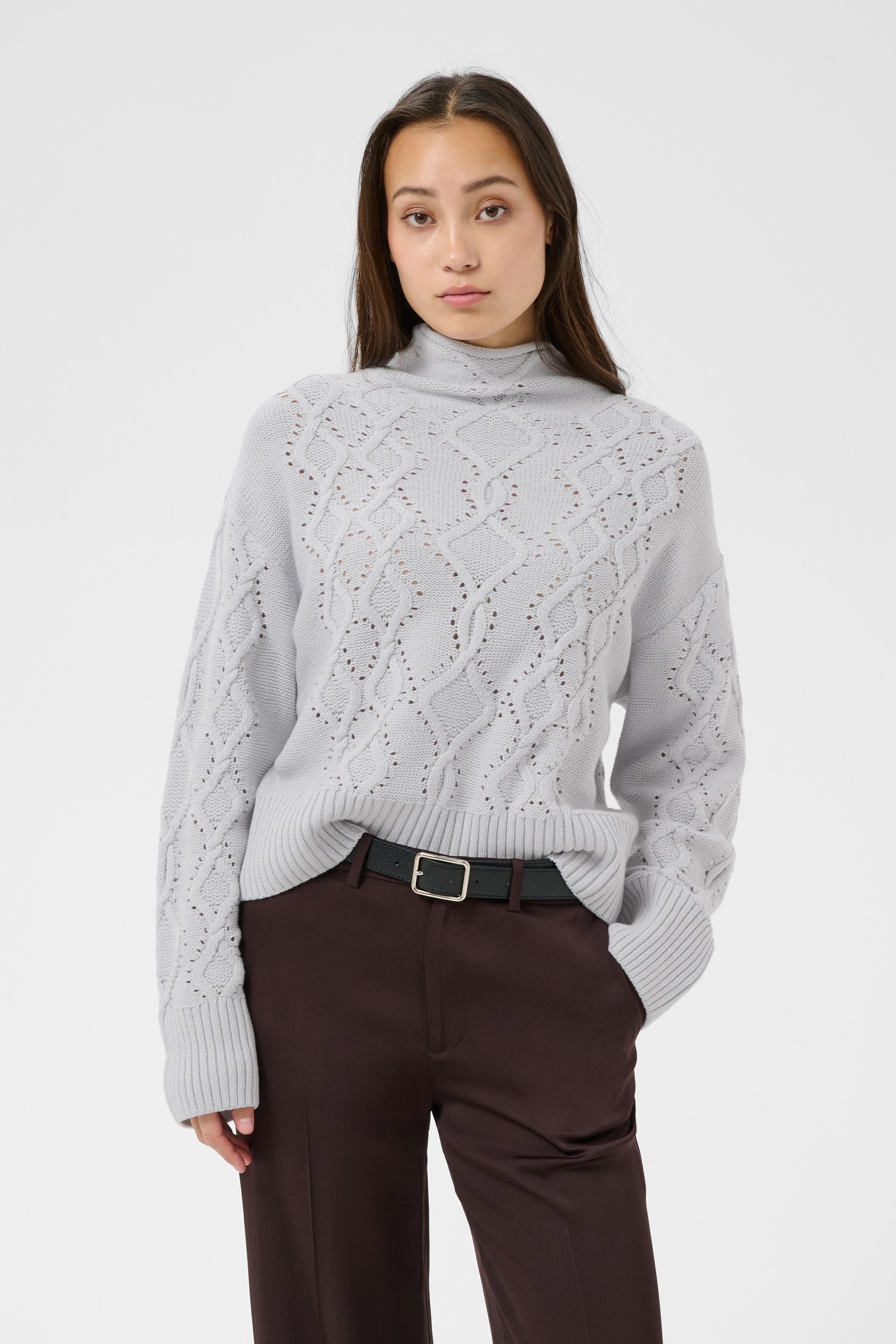 Part Two CharnelPW Jumper Grey Dawn 30310779