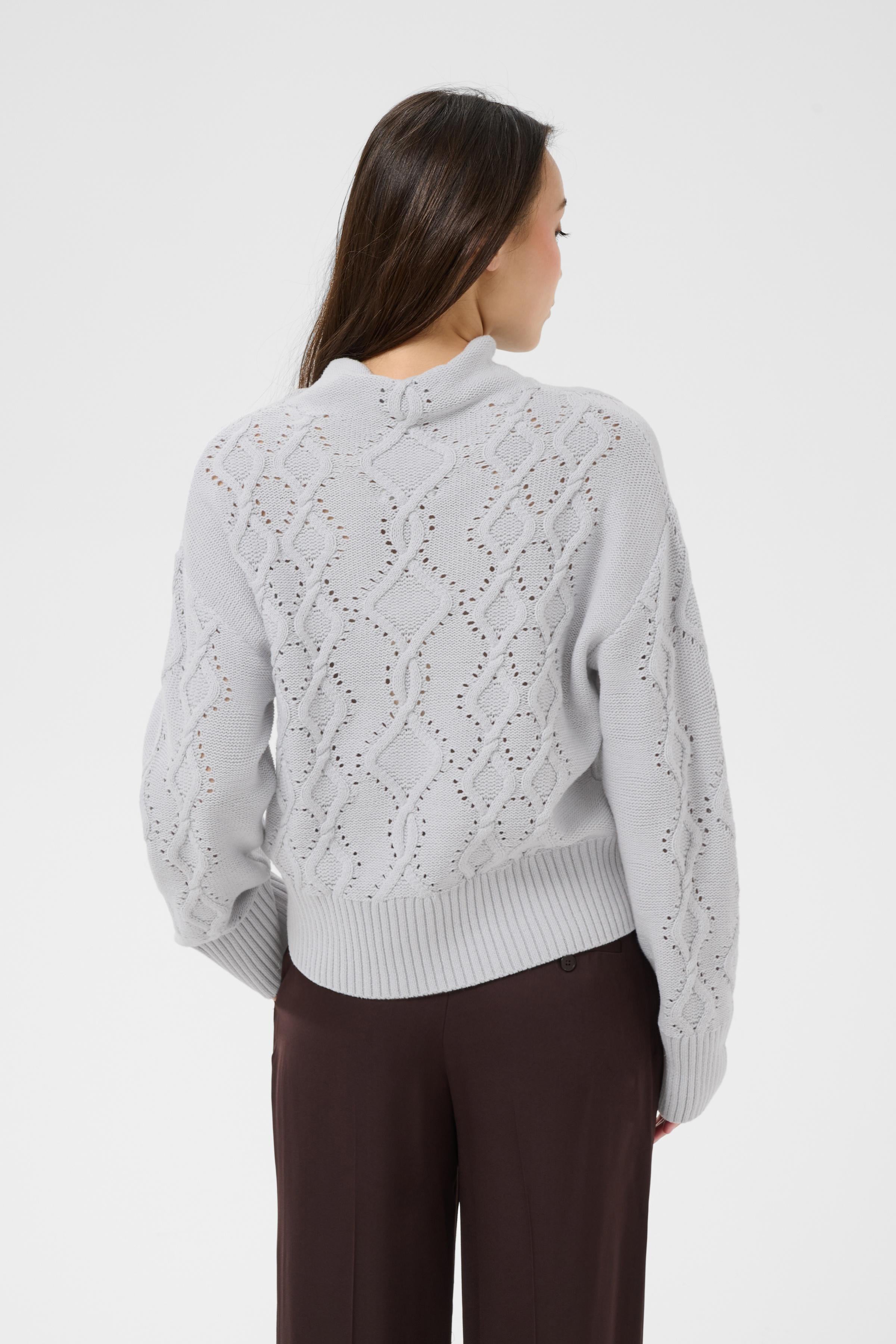 Part Two CharnelPW Jumper Grey Dawn 30310779