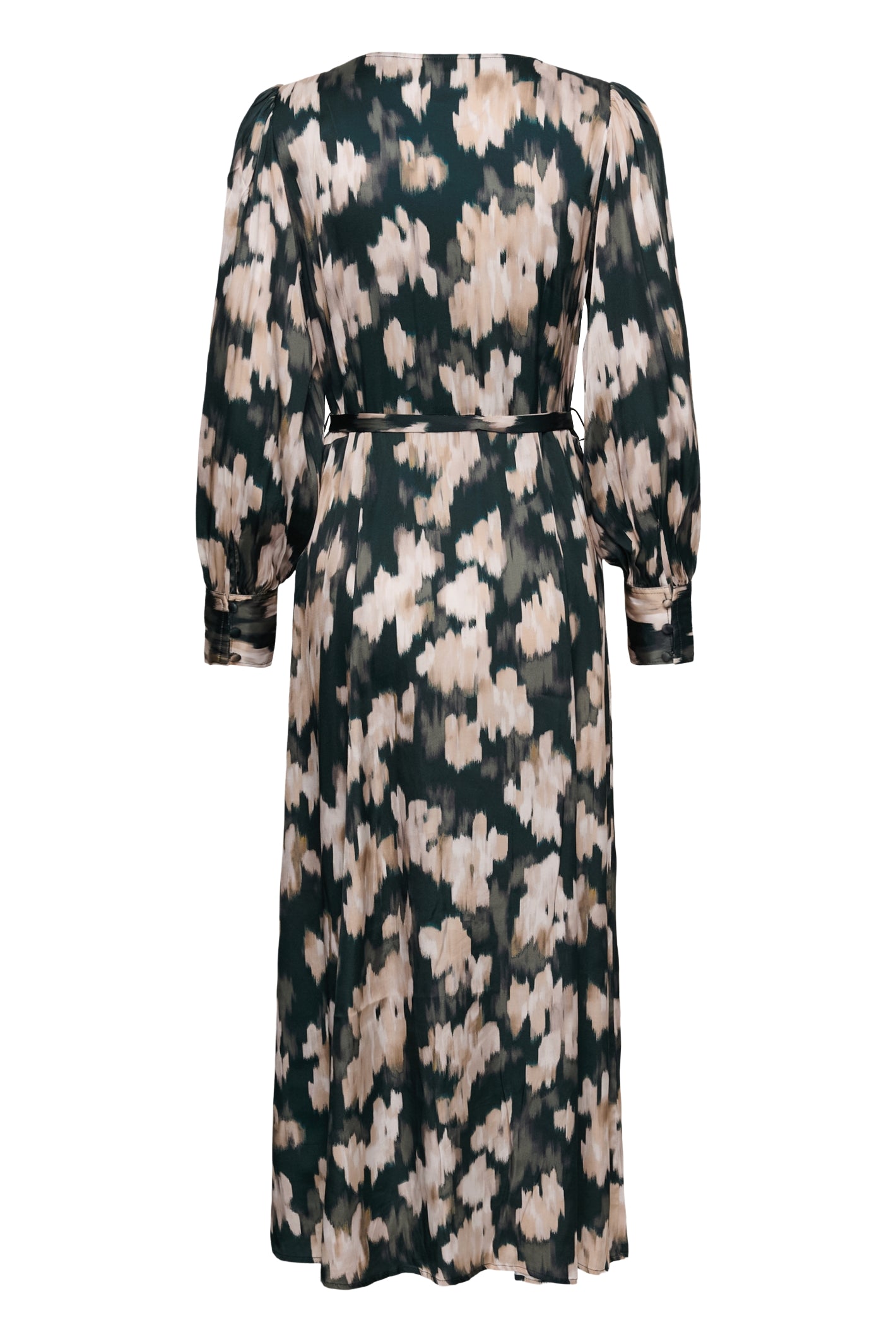Part Two CilucaPW Green Blurred Flower Dress 30310810 by Part Two, shop the vendor at Dotique for elegant floral style.