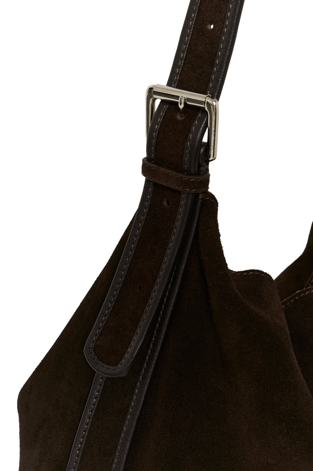 Part Two CorylaPW Brown  Mole Suede Shoulder Bag 30310904 191106
