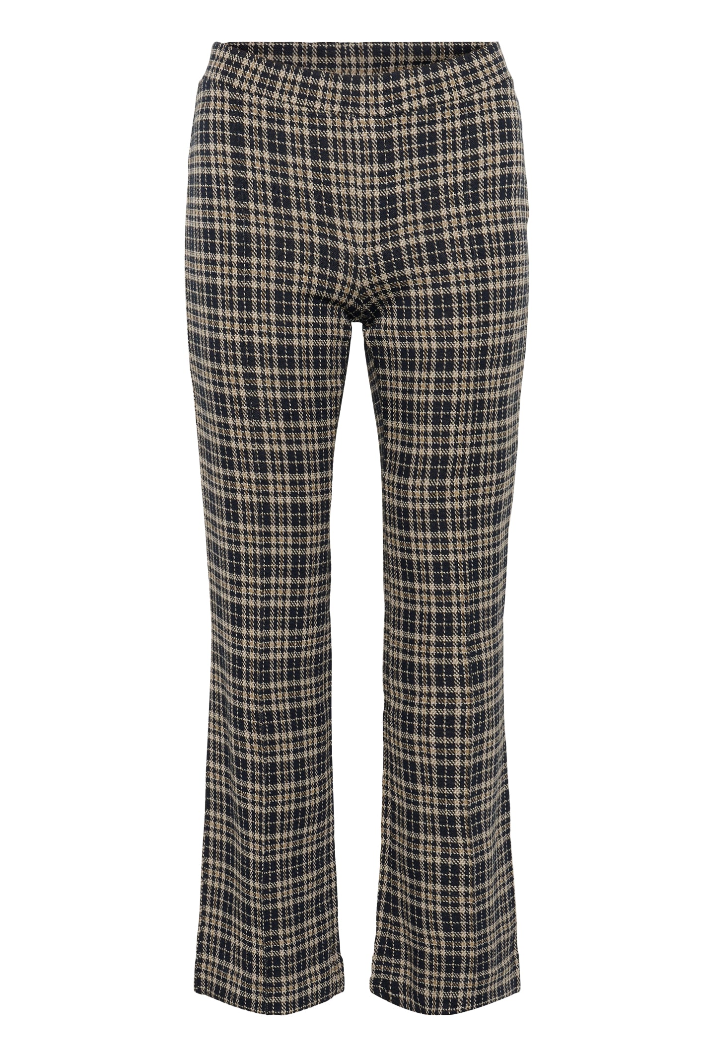 Part Two PontasPW Trousers Dark Navy Check 30305506