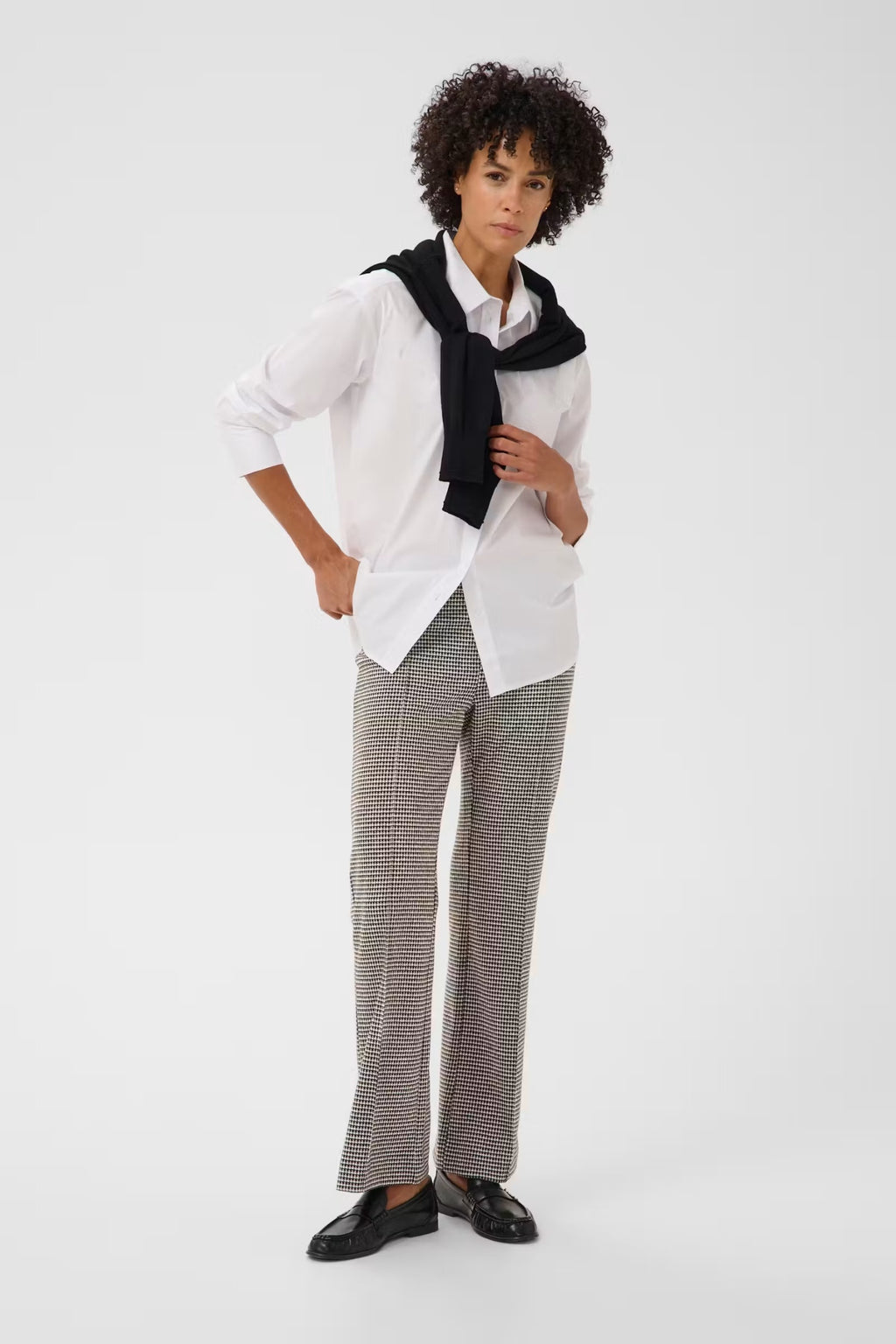 Part Two PontasPW Trousers Small Check 30305506