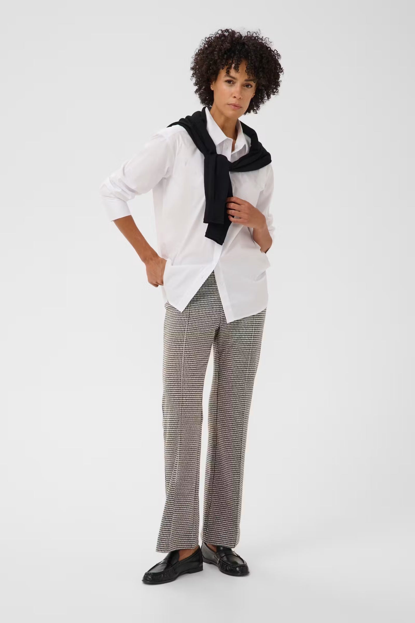 Part Two PontasPW Trousers Small Check 30305506