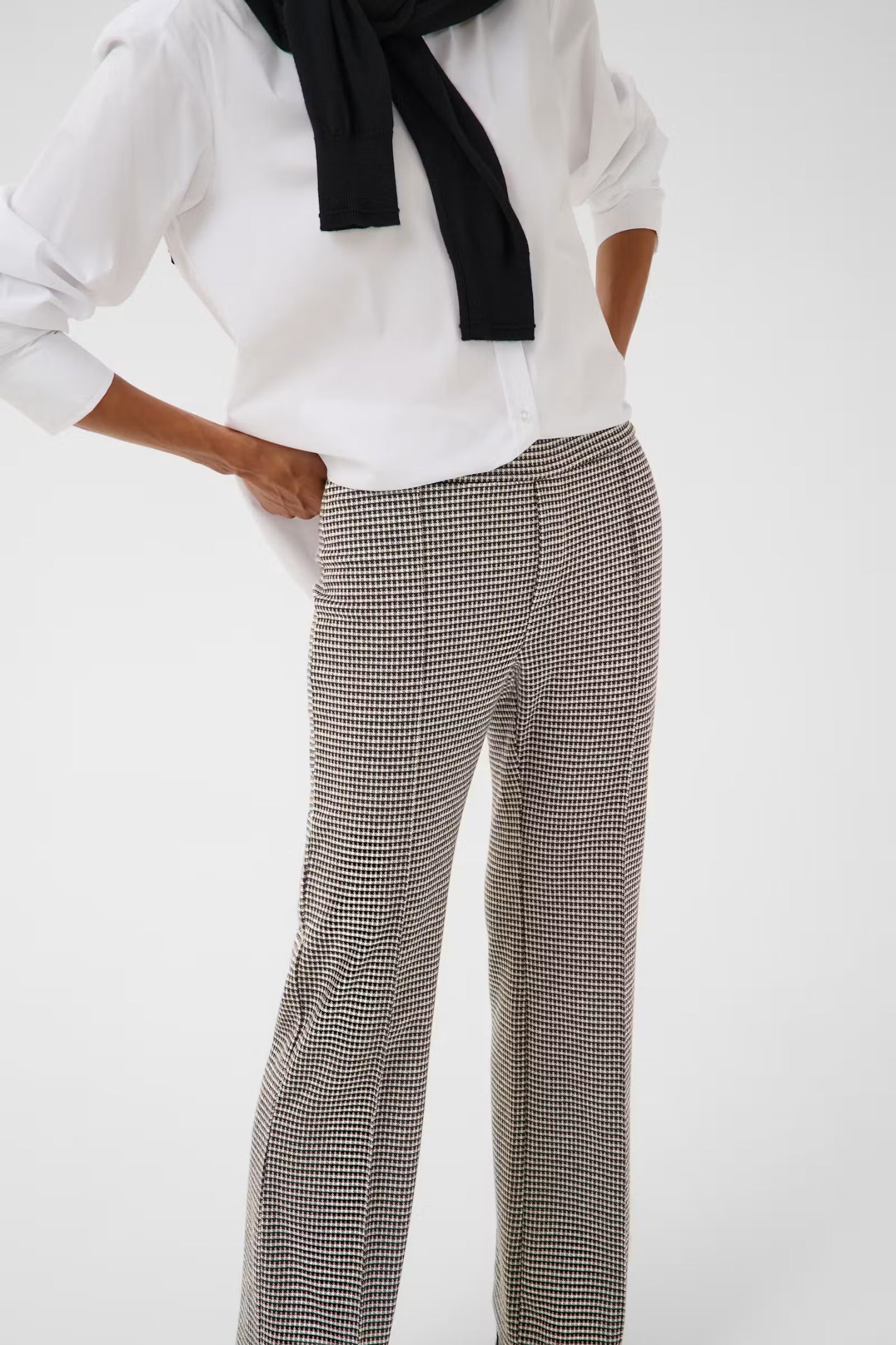Part Two PontasPW Trousers Small Check 30305506