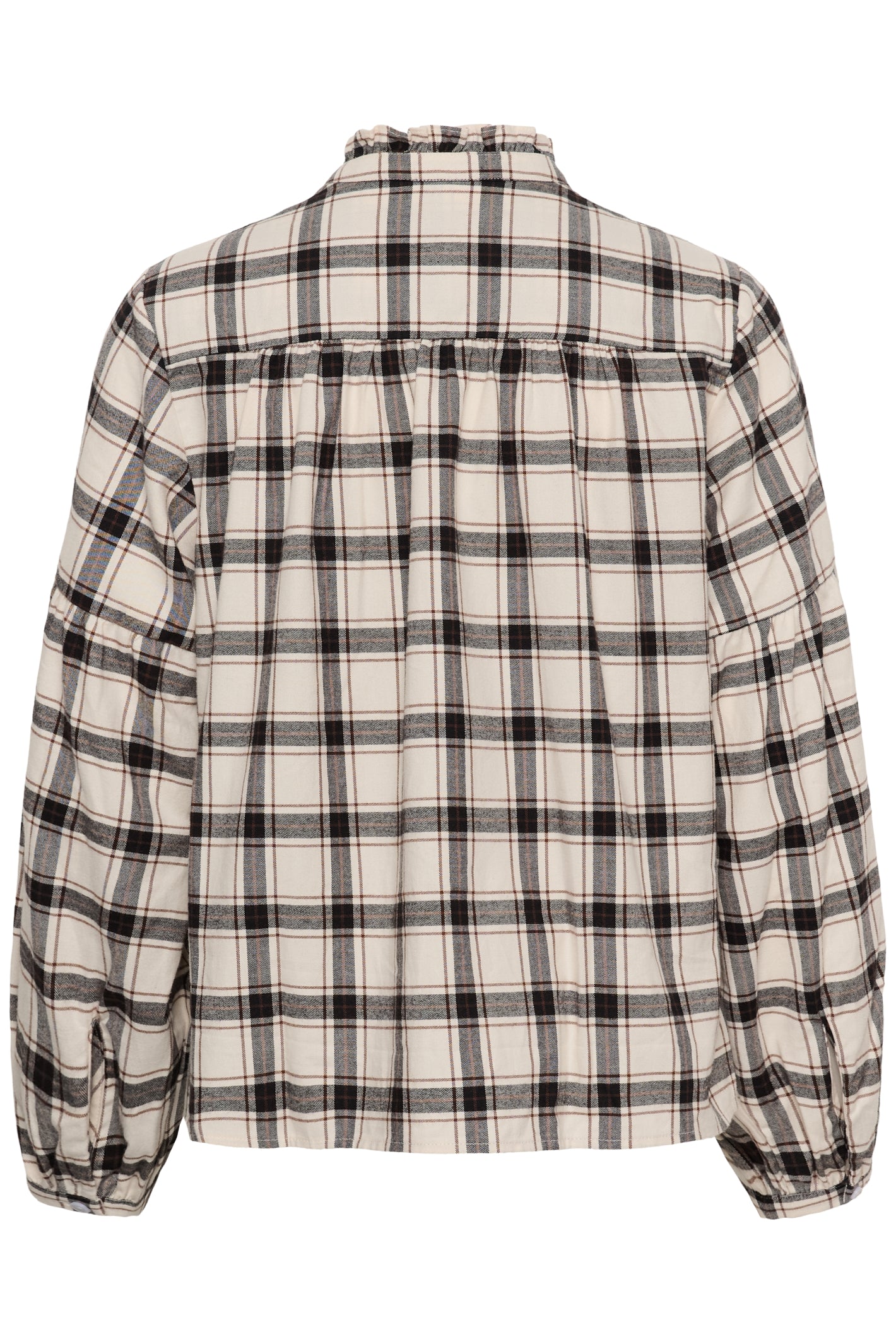 Part Two SamillaPW Shirt Dark Navy/Mole Check 30311150