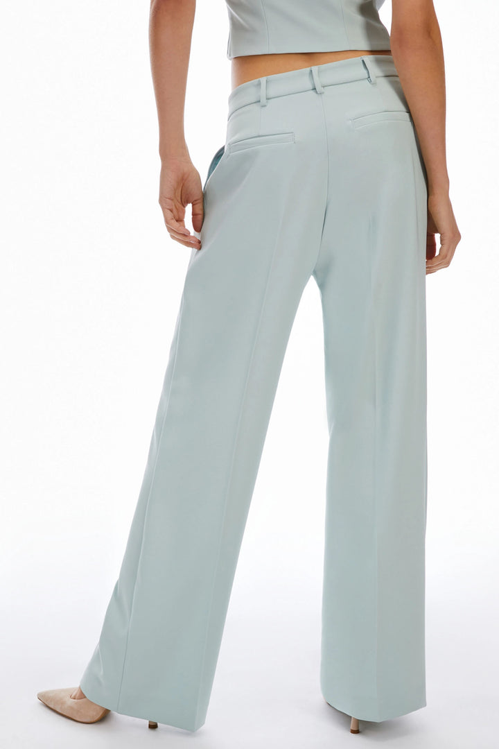 Pennyblack 2411131062200 Curzio Water Blue Wide Leg Cady Trousers - Dotique